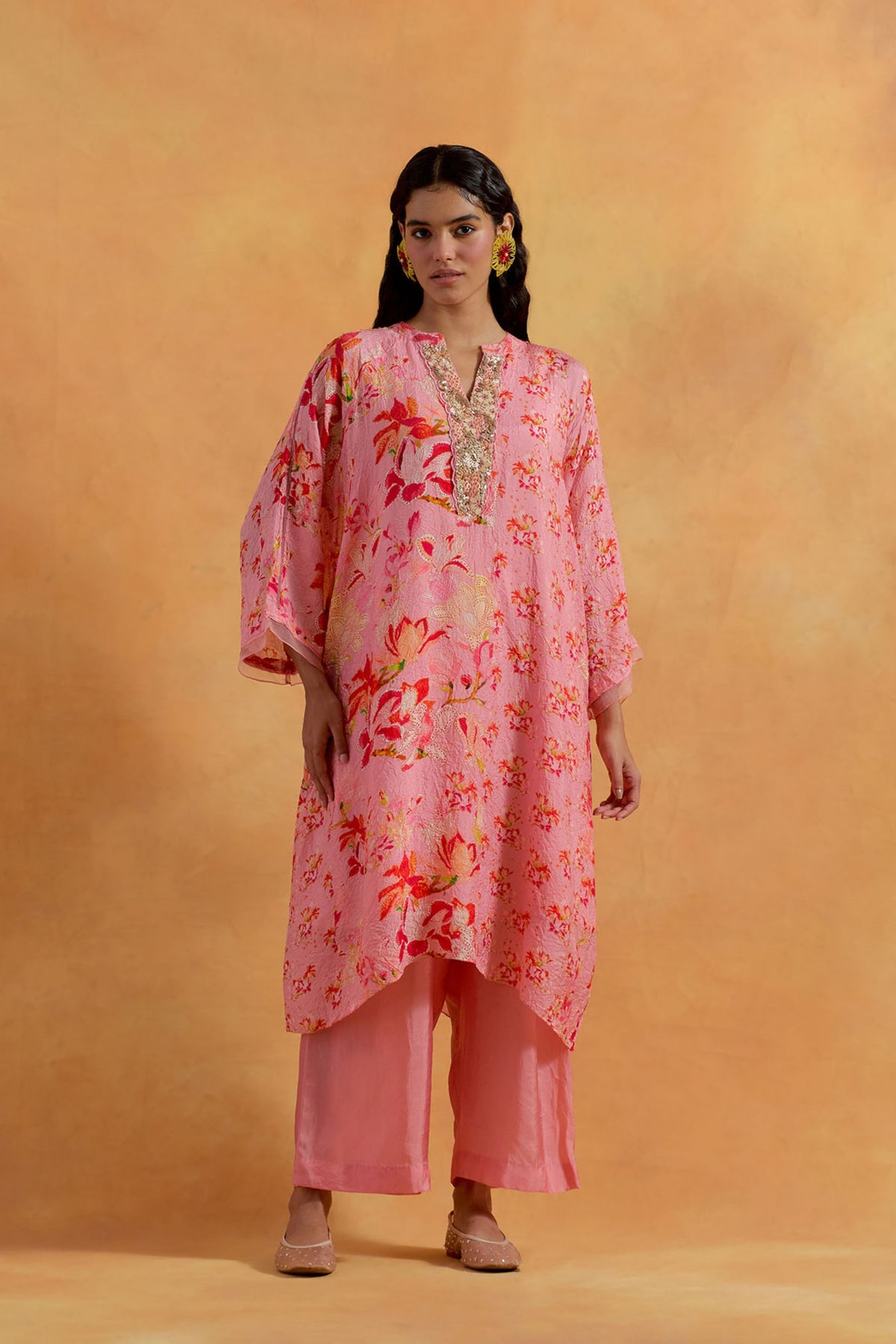 Pink Kurta Set