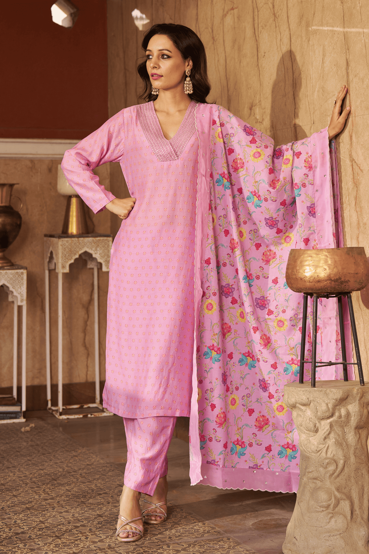 Bia Lilac Kurta Set