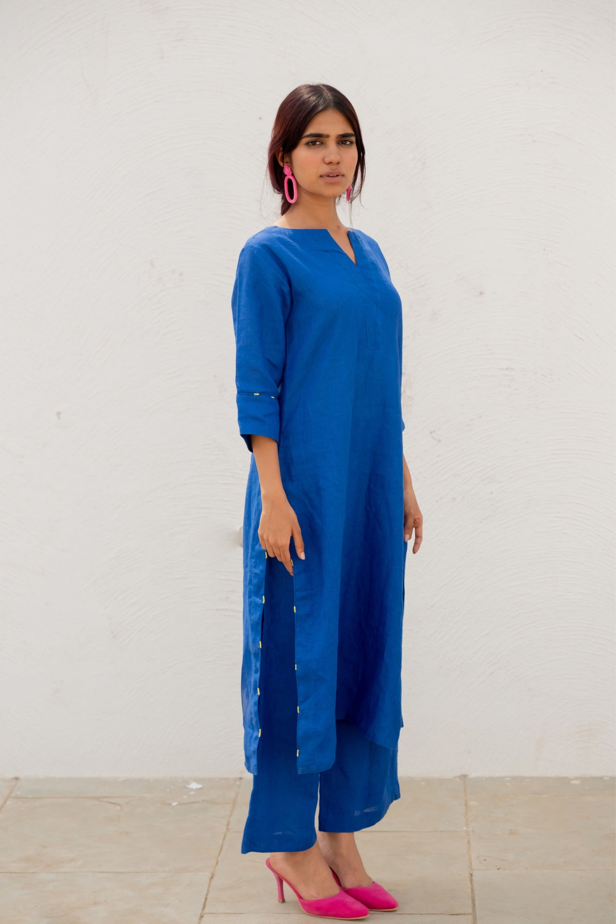 Sapphire Blue Kurta Set