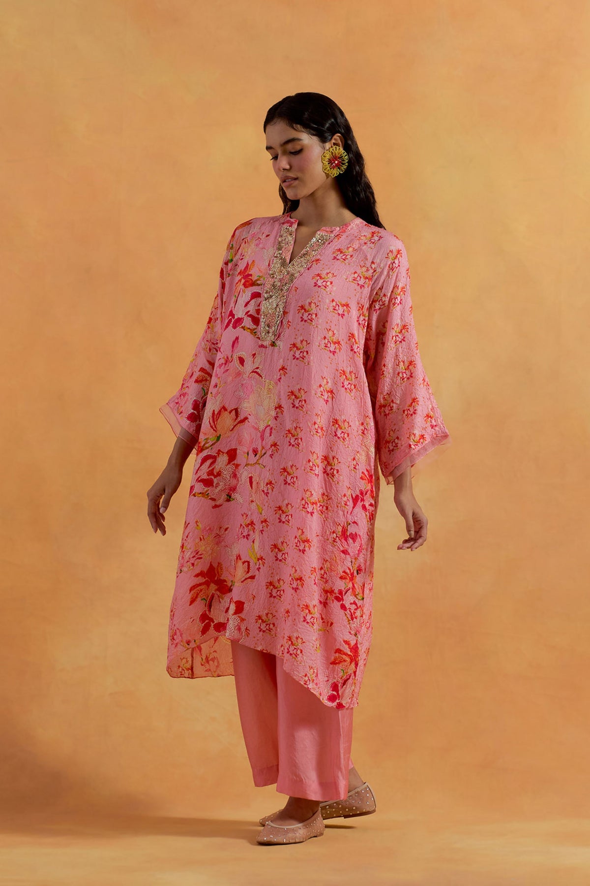 Pink Kurta Set