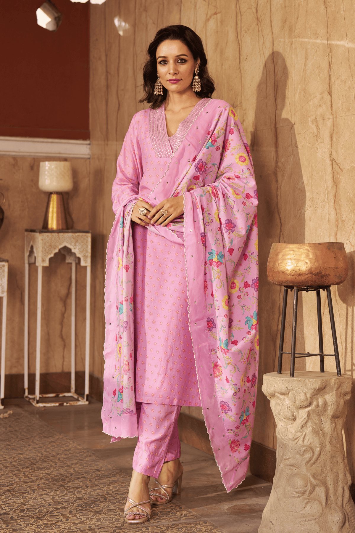 Bia Lilac Kurta Set