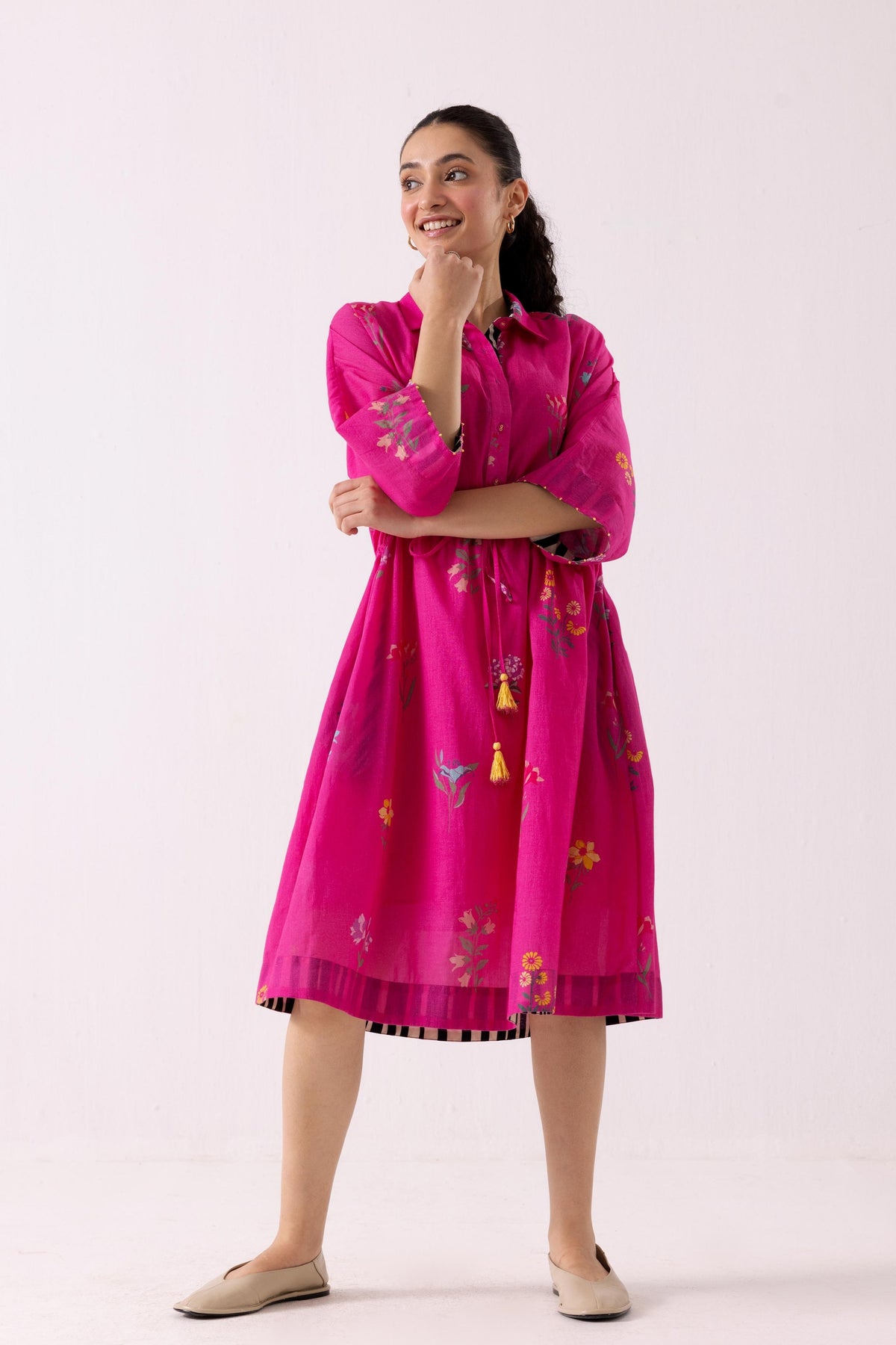 Zinnia Pink Dress