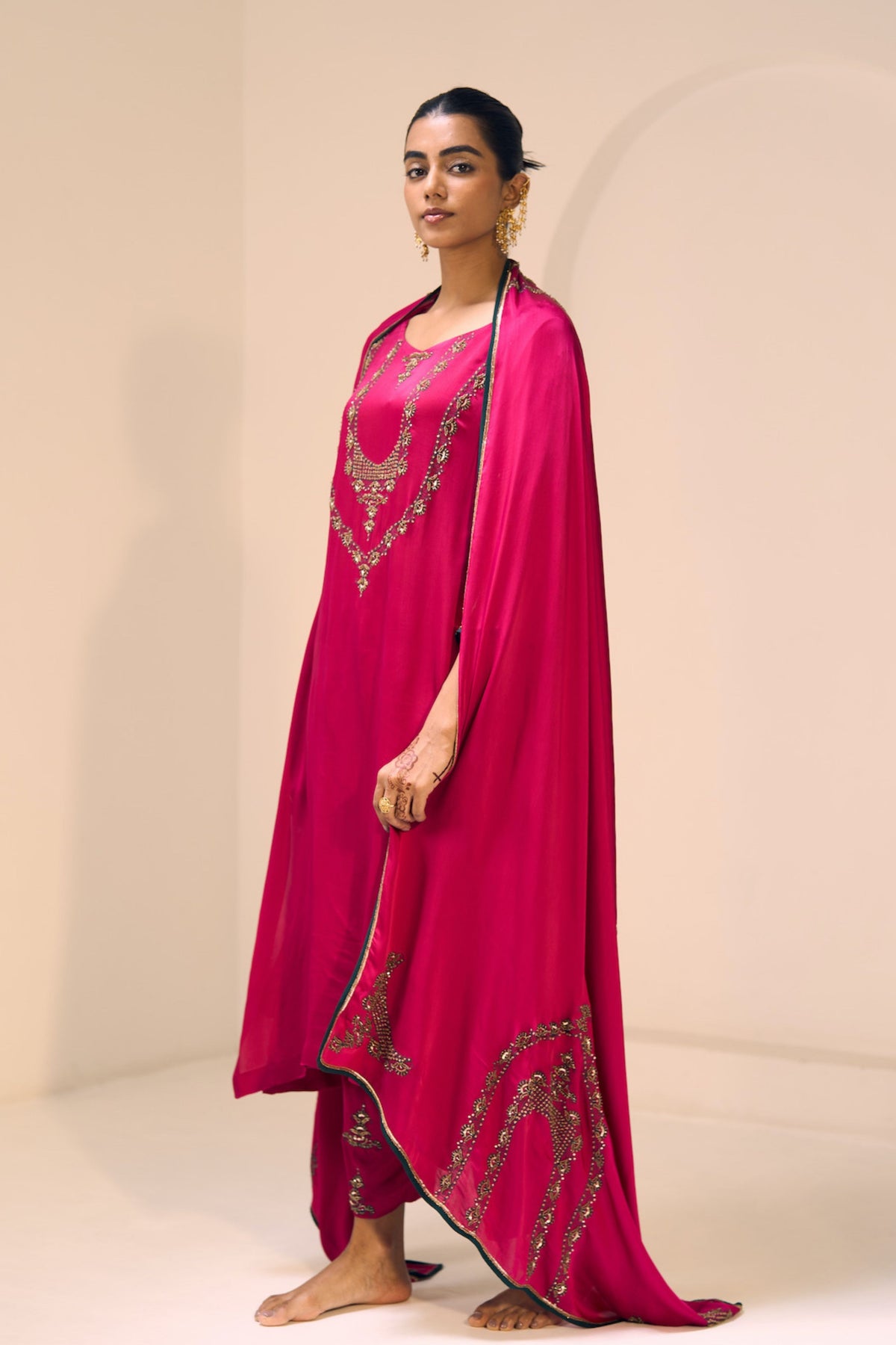 Pink Anya Dupatta