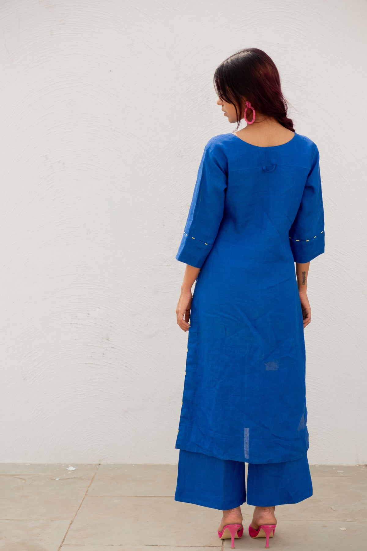 Sapphire Blue Kurta Set