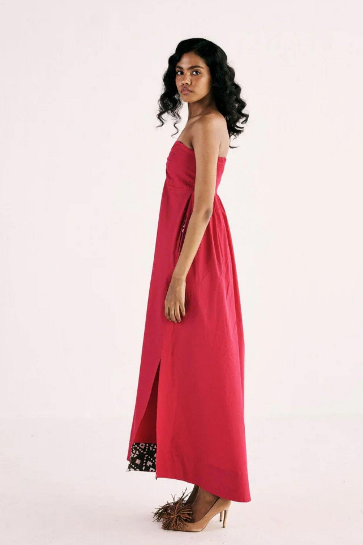 Fuchsia Flame Gown