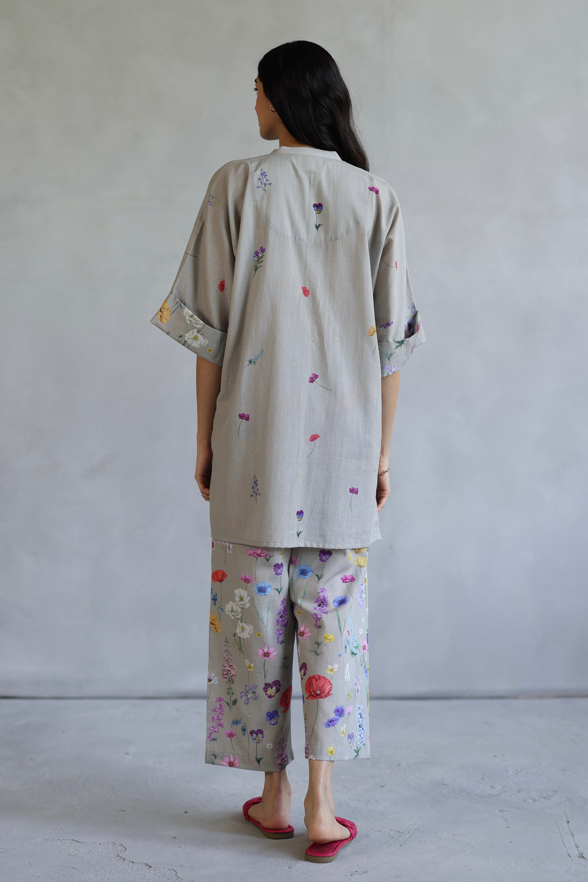 Cocoa Poppy Kaftan