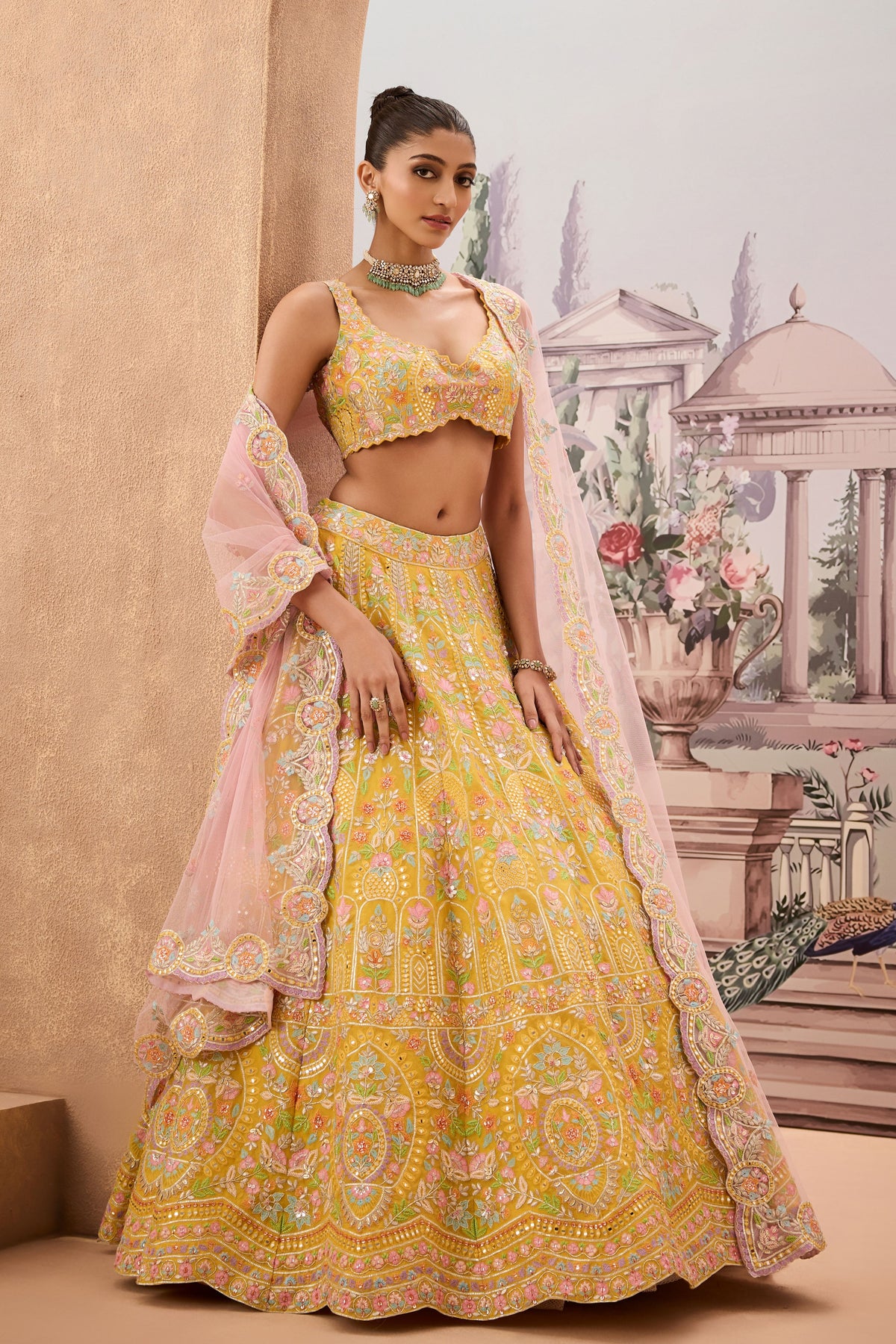 Msi Pj Baroque Lehenga Set