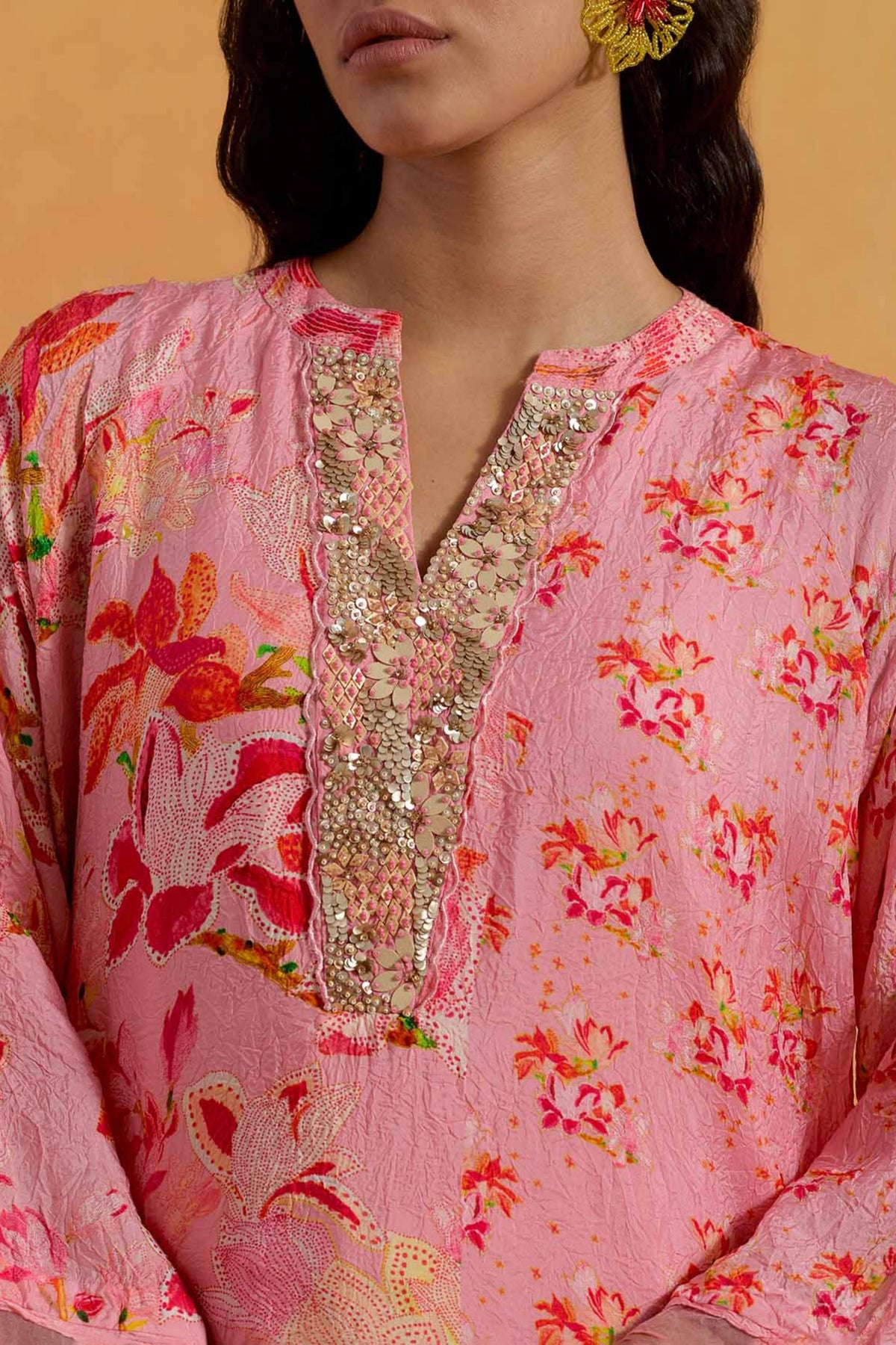 Pink Kurta Set