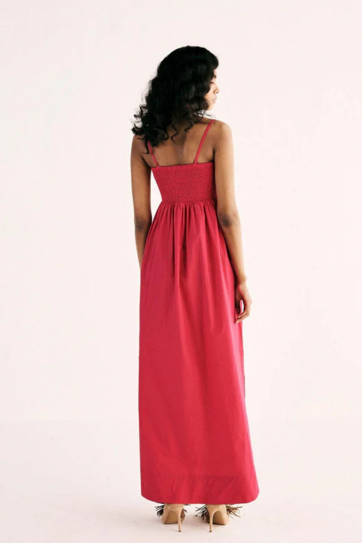 Fuchsia Flame Gown