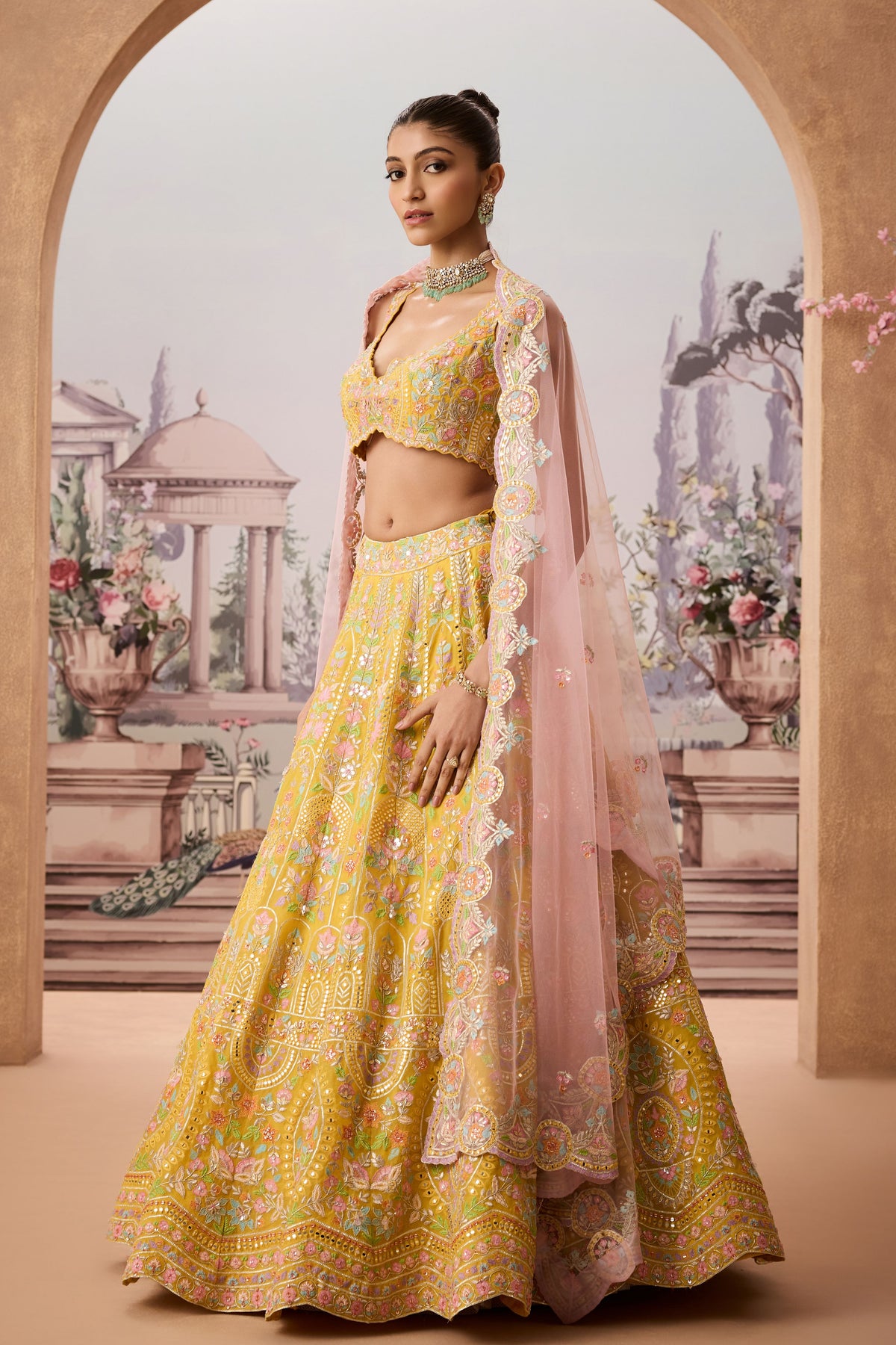 Msi Pj Baroque Lehenga Set