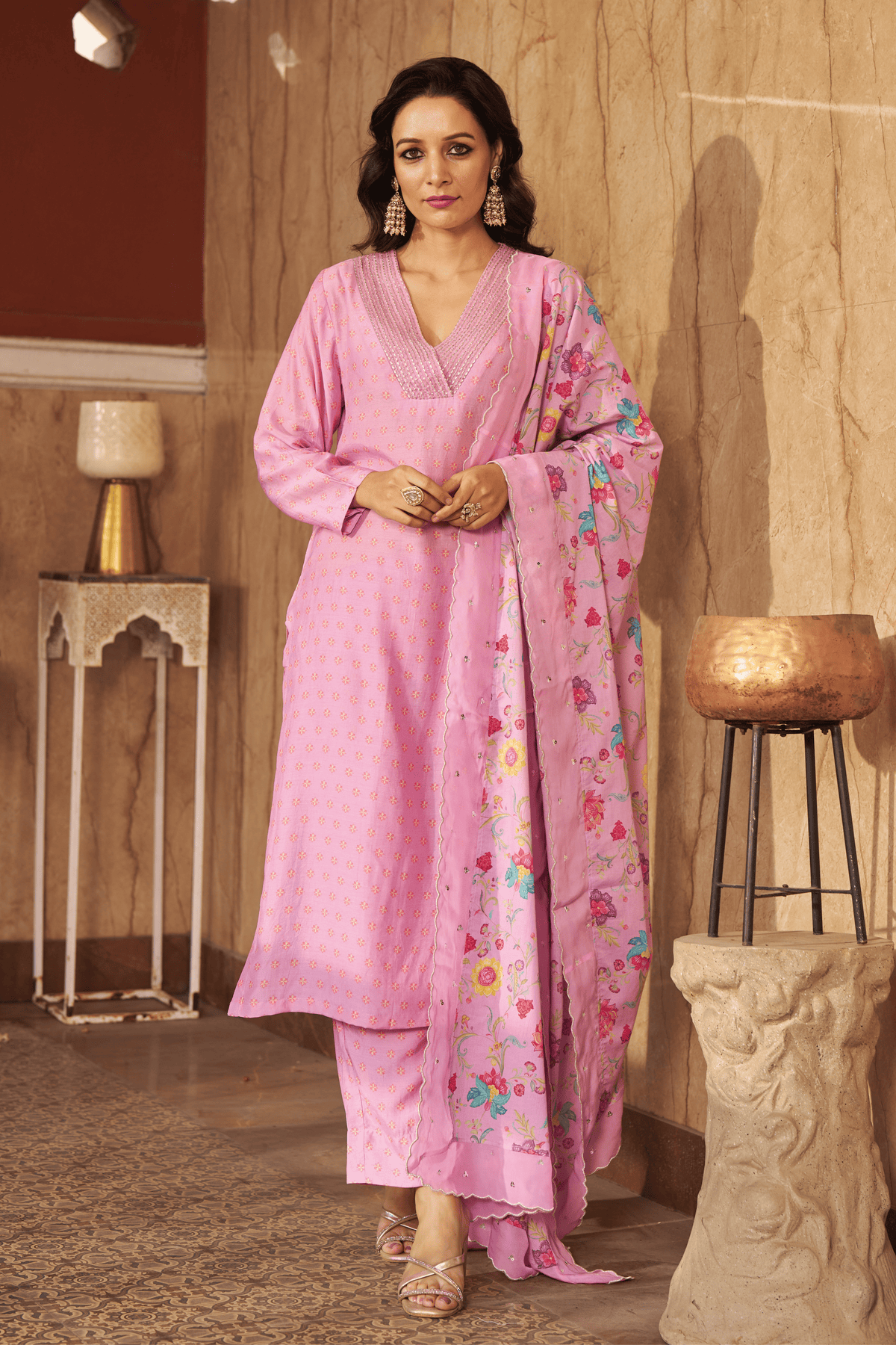 Bia Lilac Kurta Set