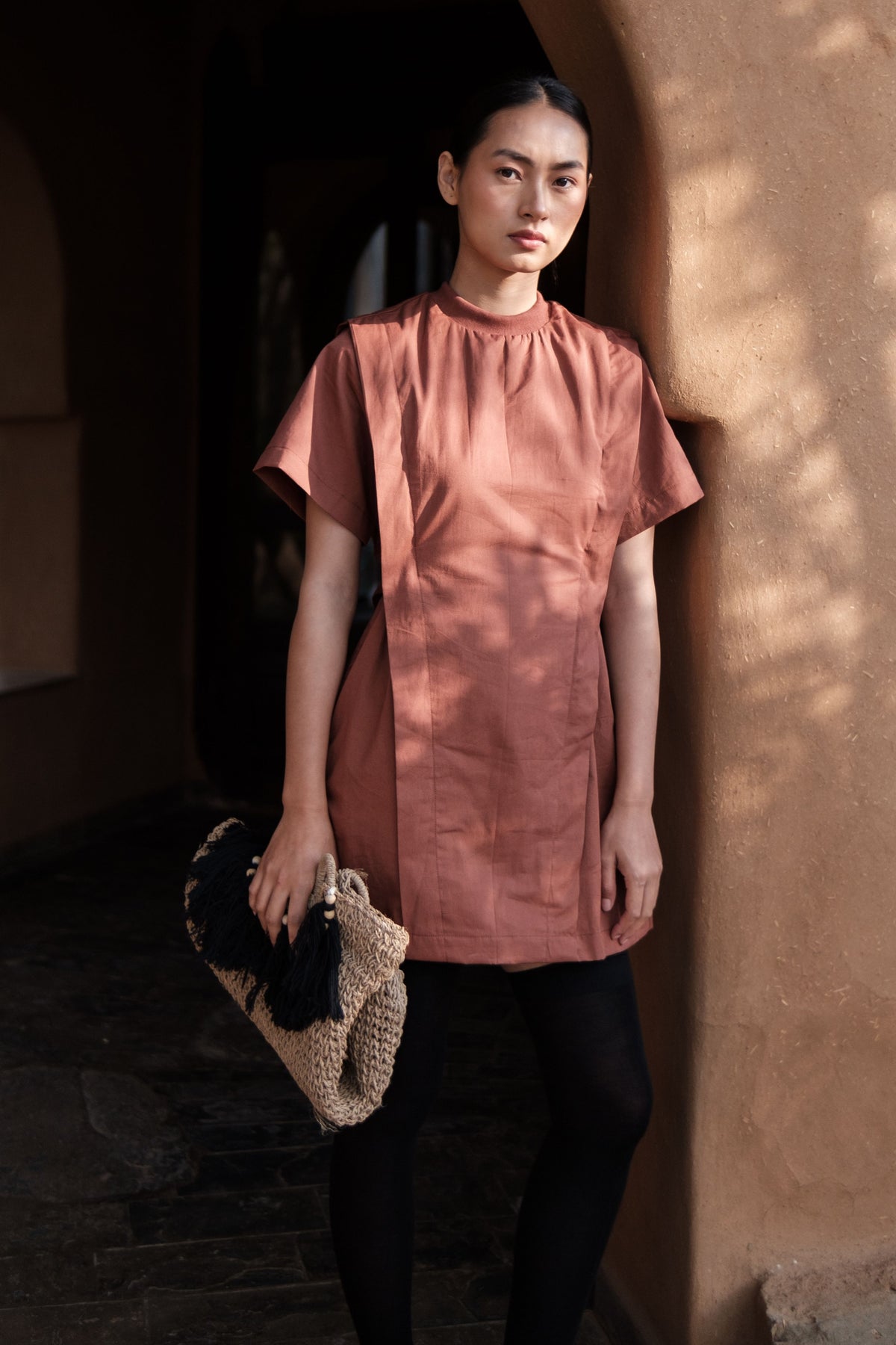 Copper Rory Rib Dress