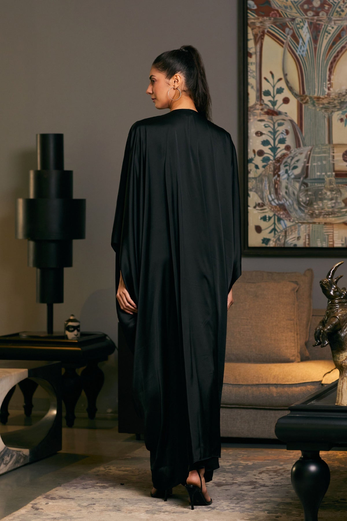 Black Rope Kaftan