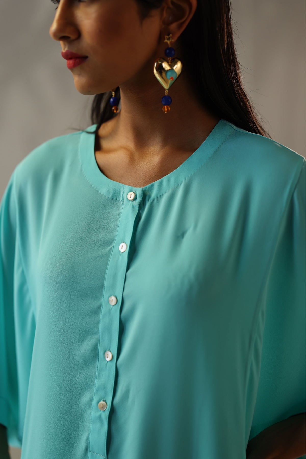 Aqua Zama Kaftan Set