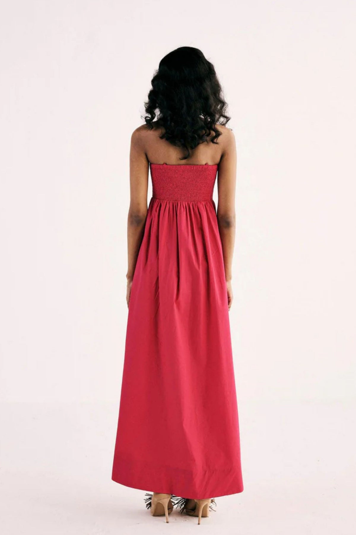 Fuchsia Flame Gown