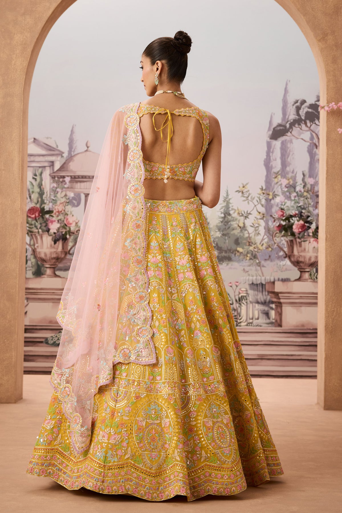 Msi Pj Baroque Lehenga Set