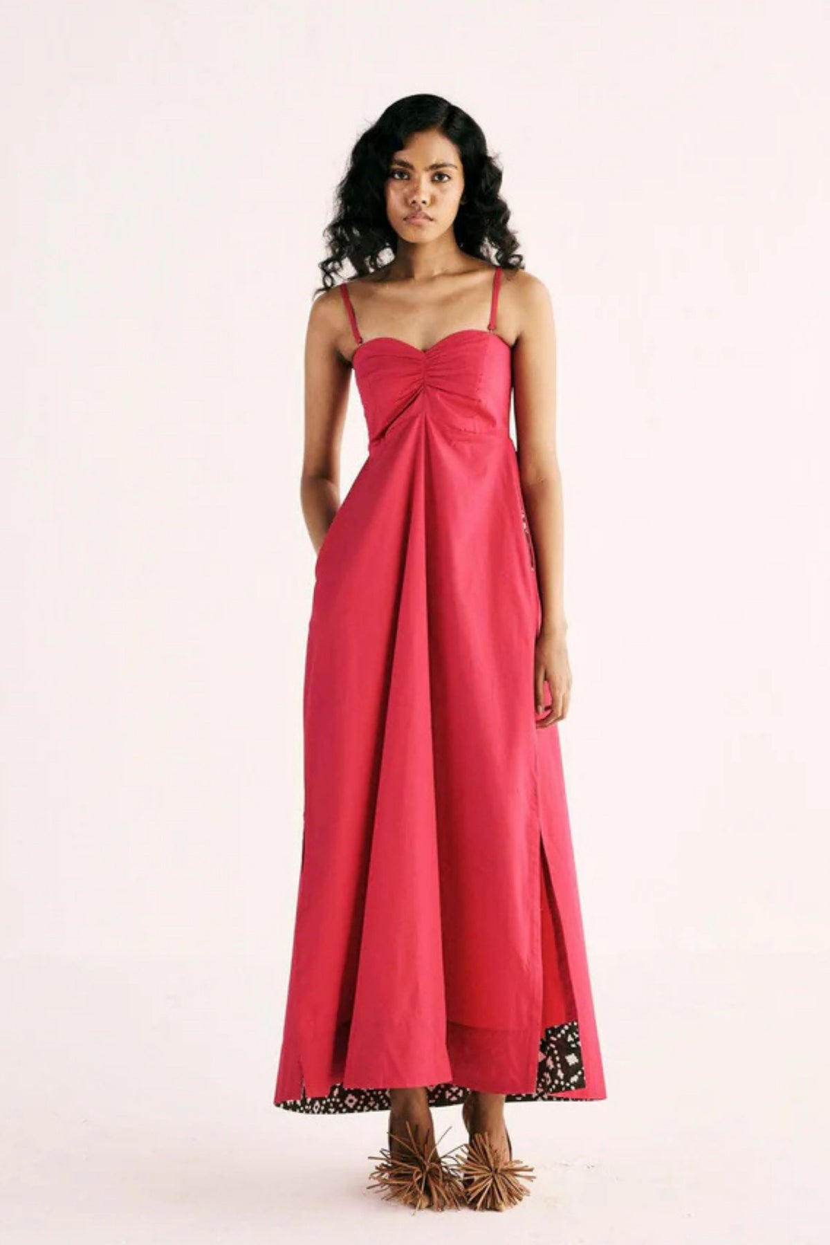 Fuchsia Flame Gown