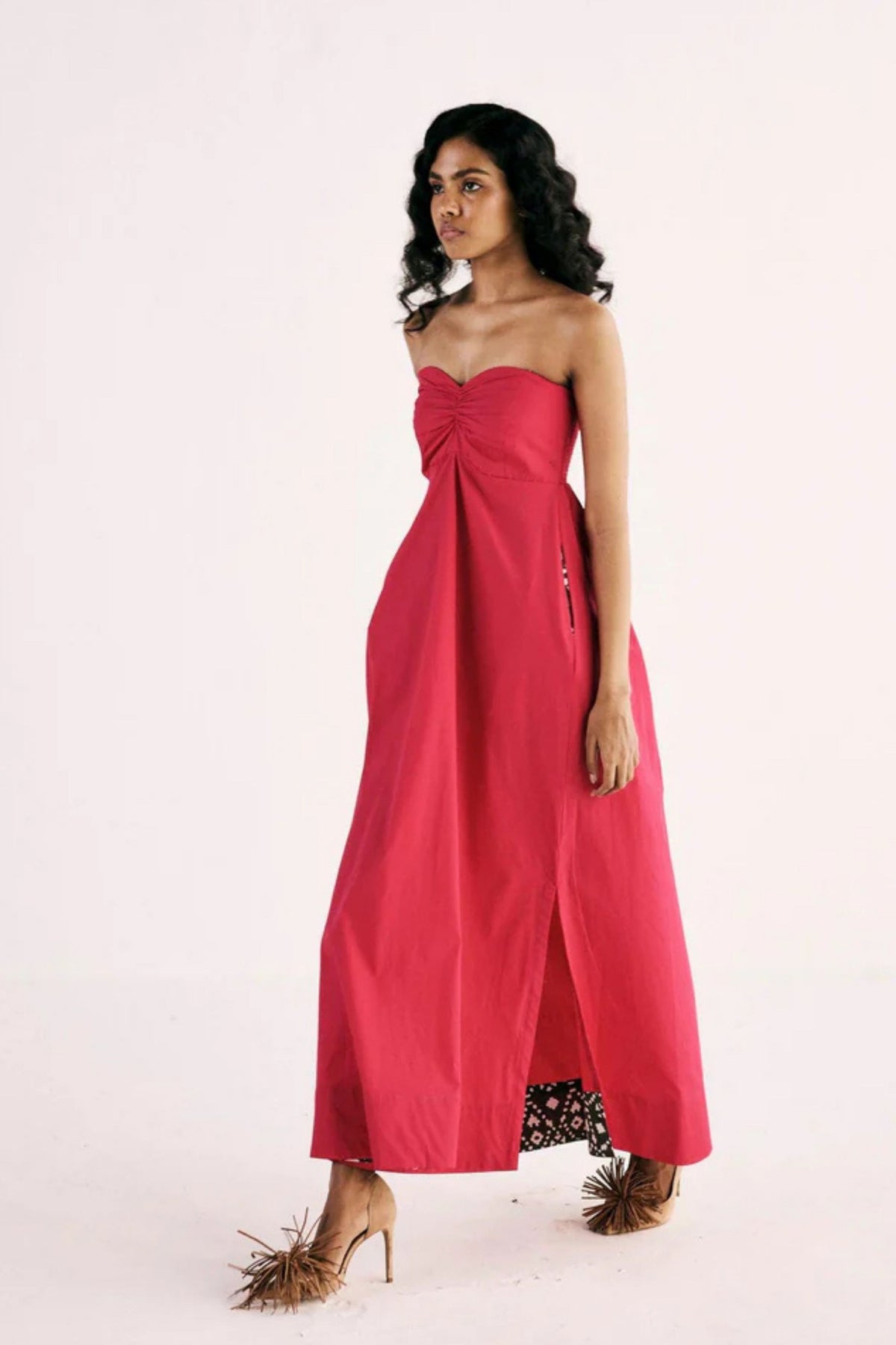 Fuchsia Flame Gown