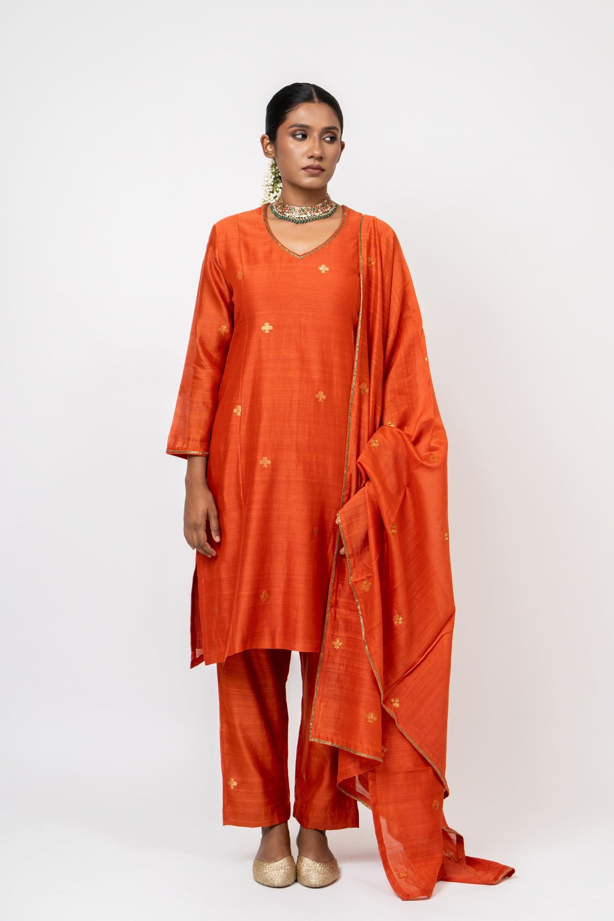 Umber Kurta Set