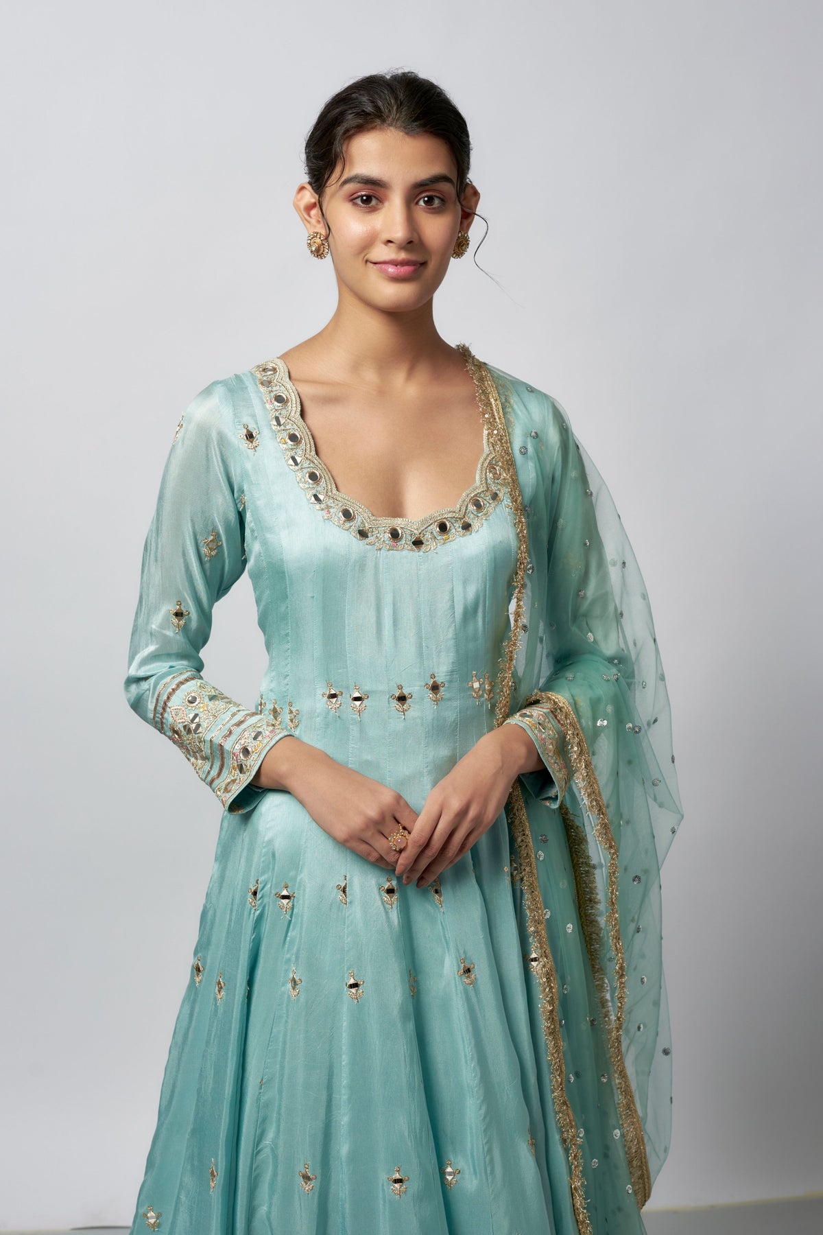 Fahar Anarkali Set