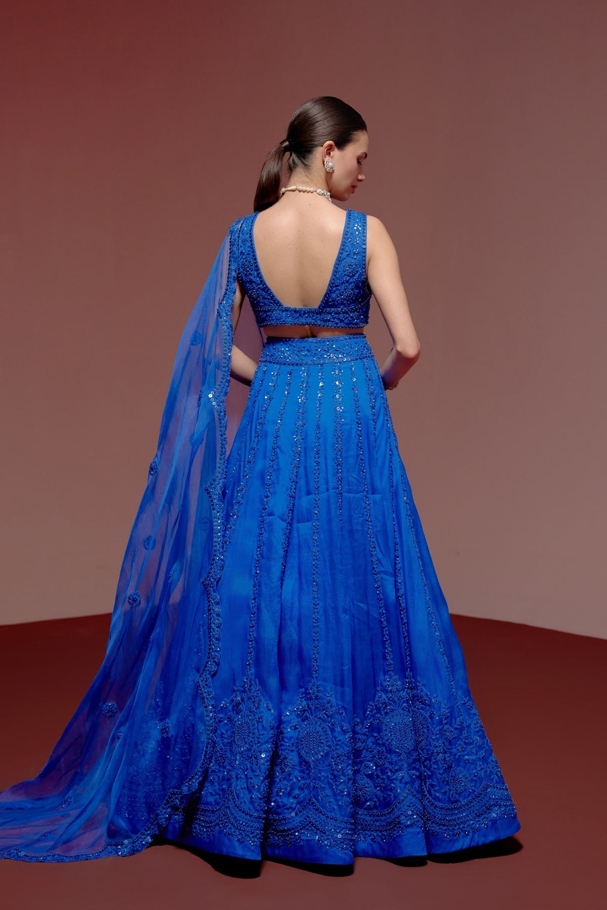 Blue Lehenga