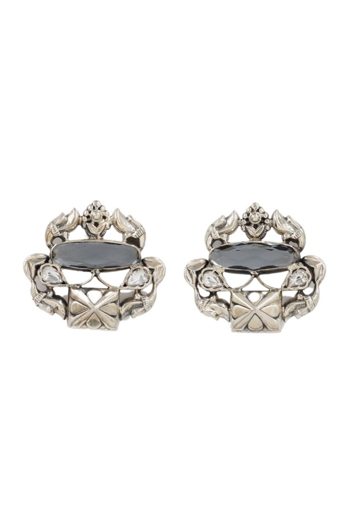 Radiant Heritage Silver Earrings