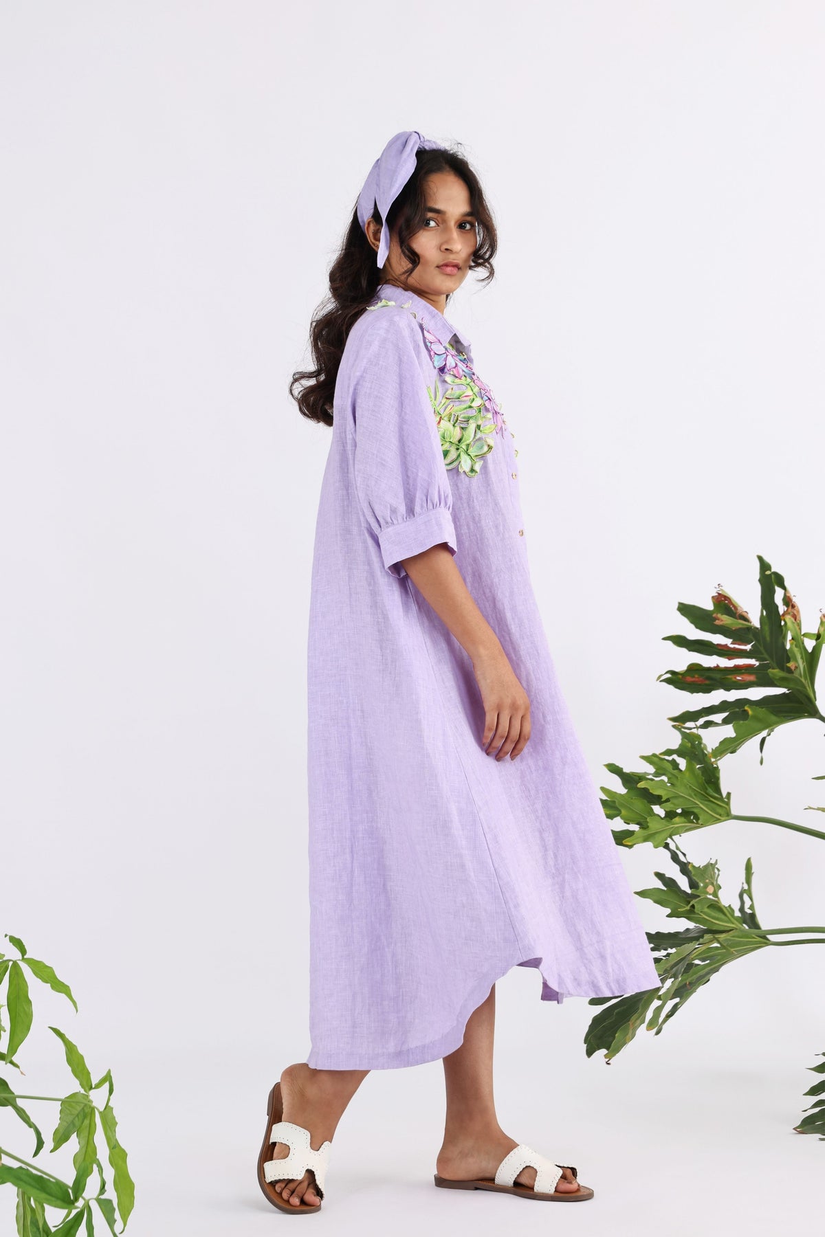 Mauve Moonglow Long Dress