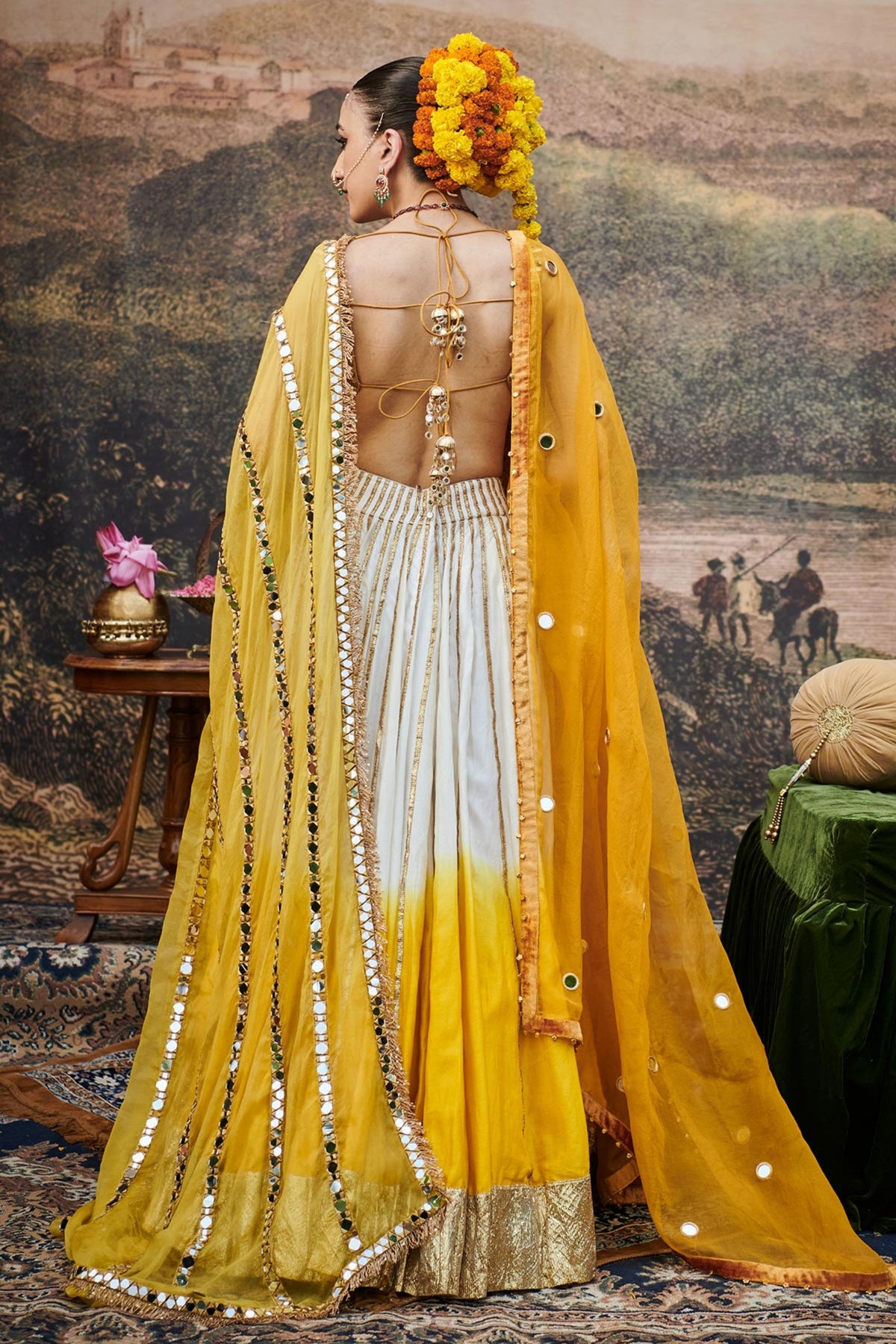 Surabhi Yellow Lehenga Set