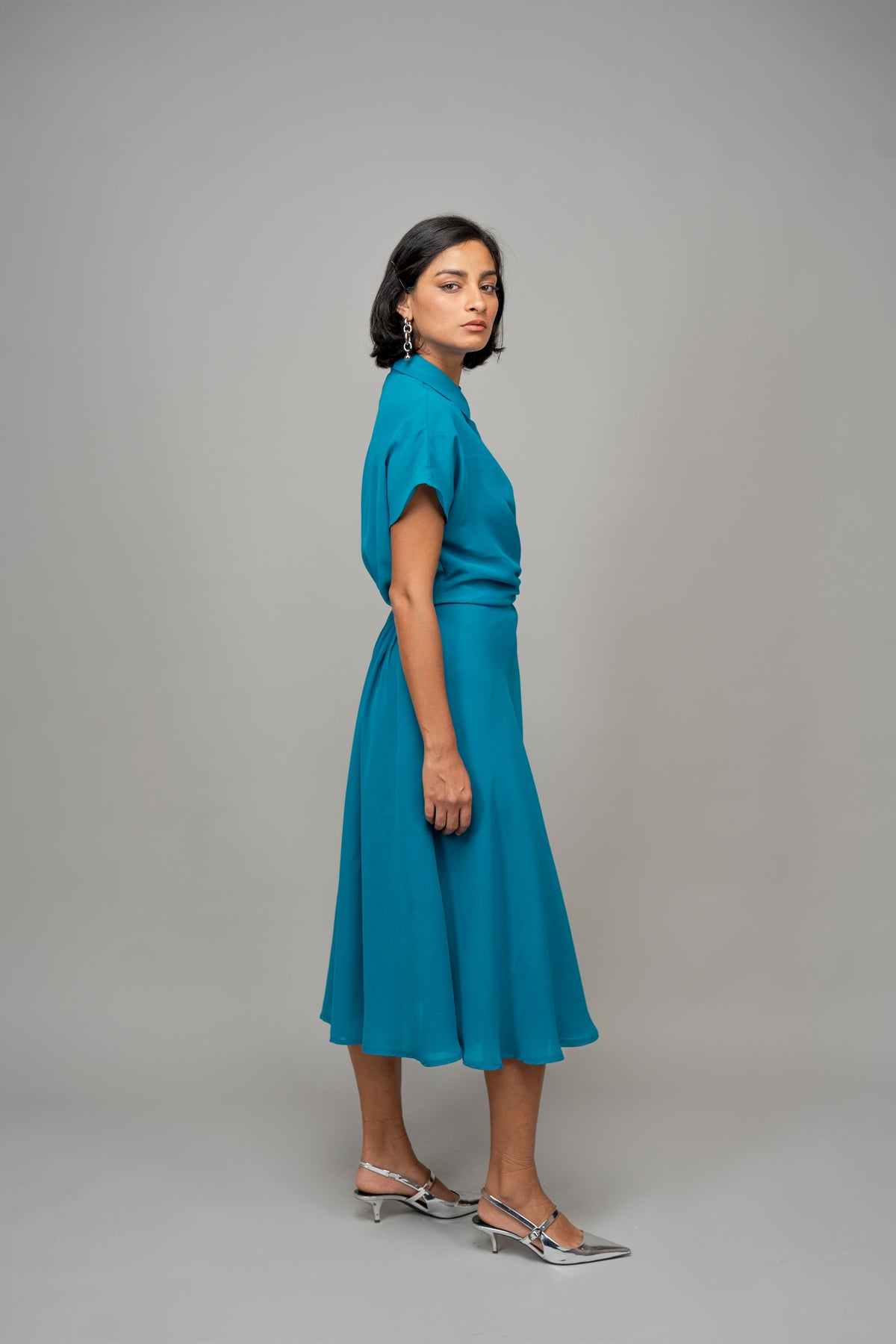 Georgette Wrap Dress