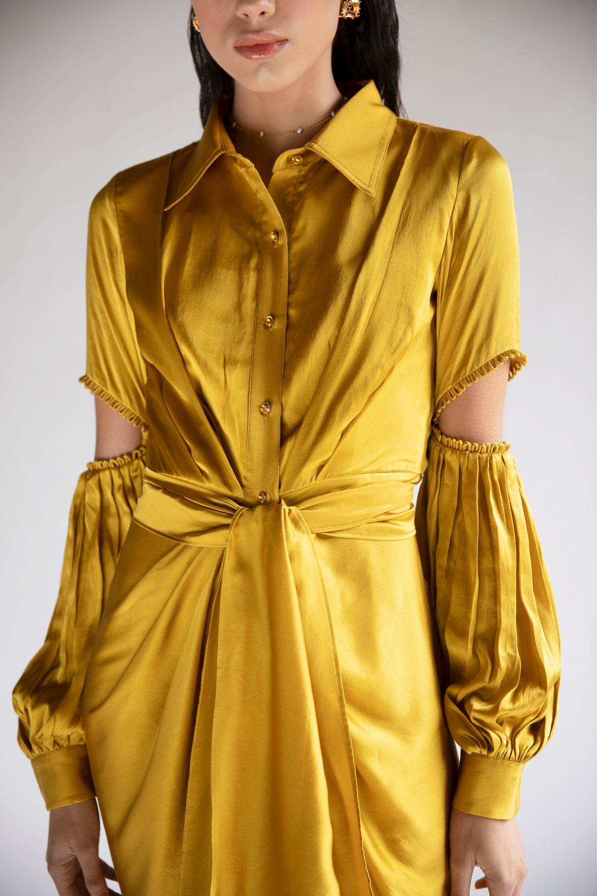 De Fête Honey Gold Dress