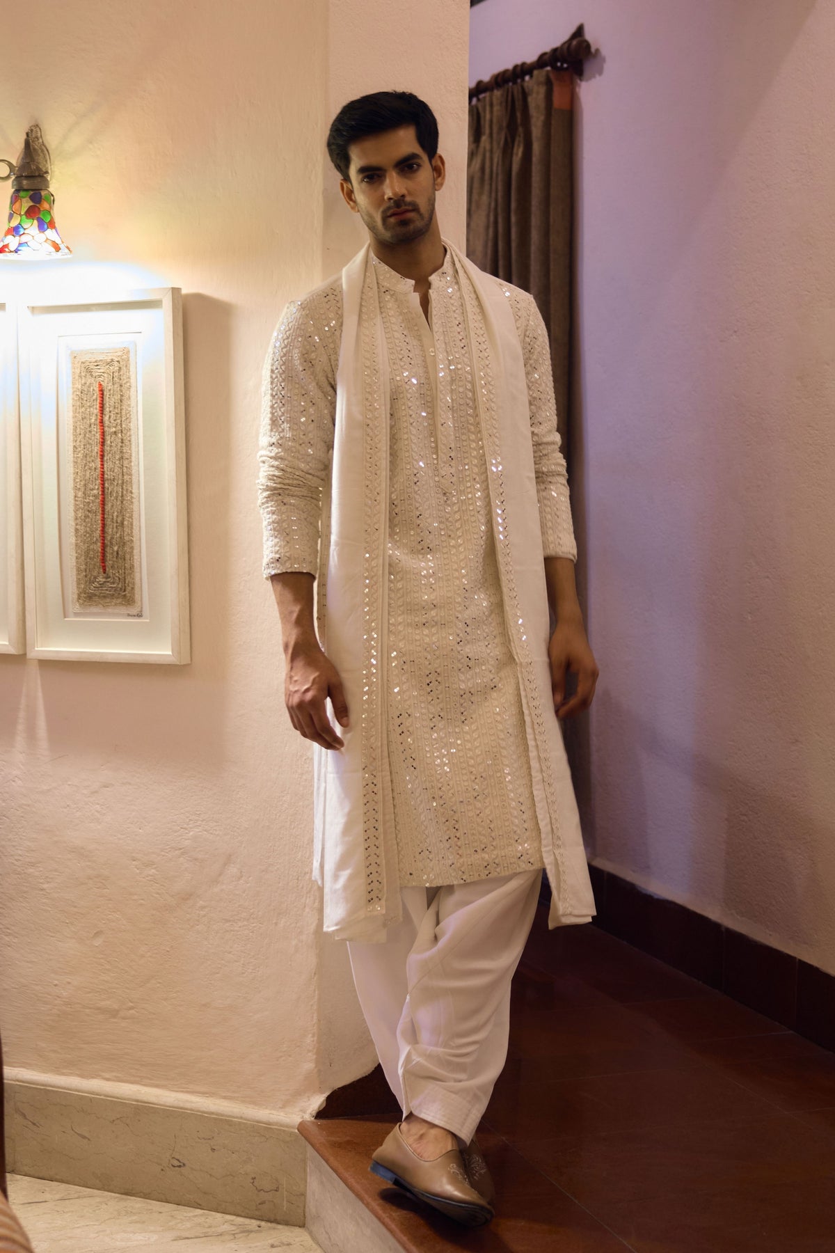 Umaid Ivory Kurta Set