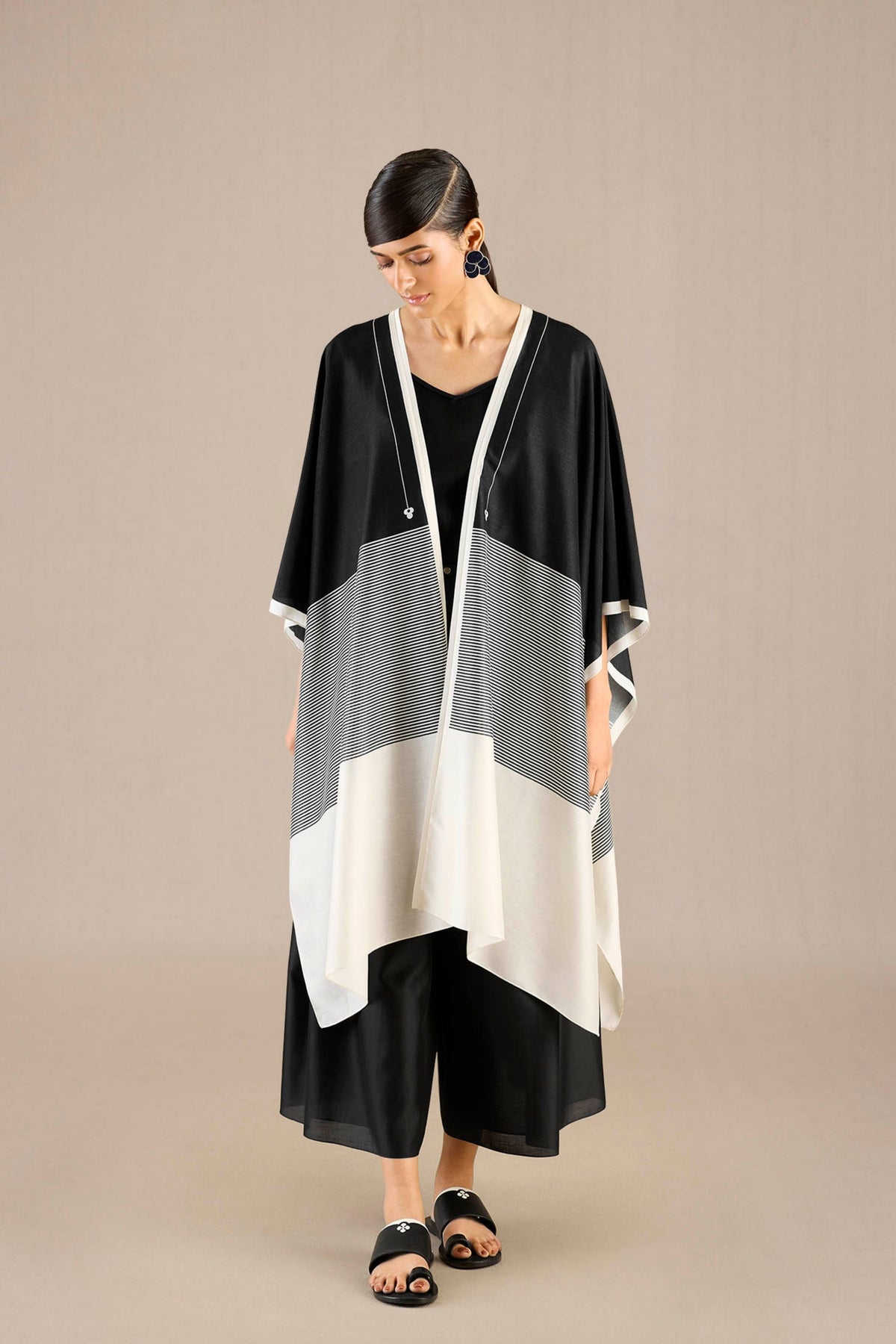 Alaia Black Cape