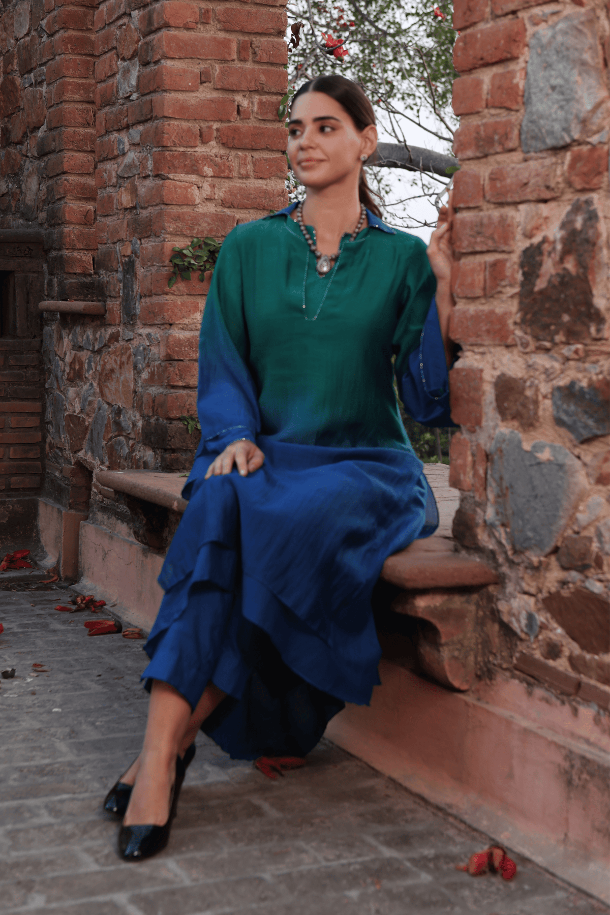 Peacock Kurta And Pant