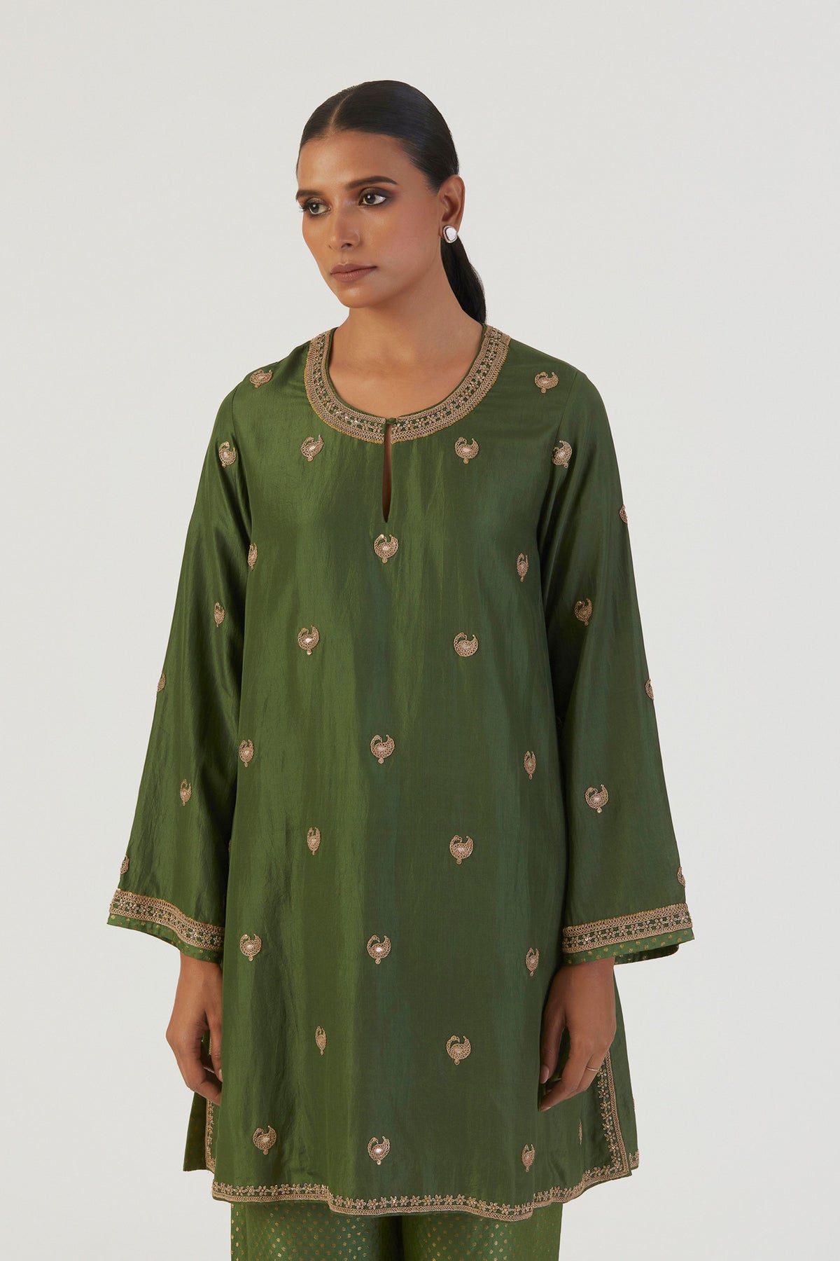 Taavi Green Kurta Pants