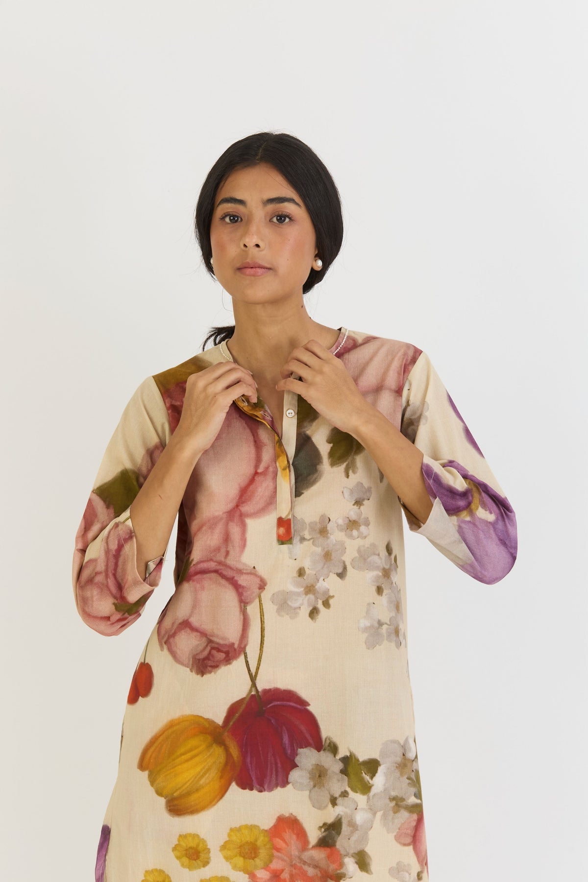 Cherimoya Long Kurta Set