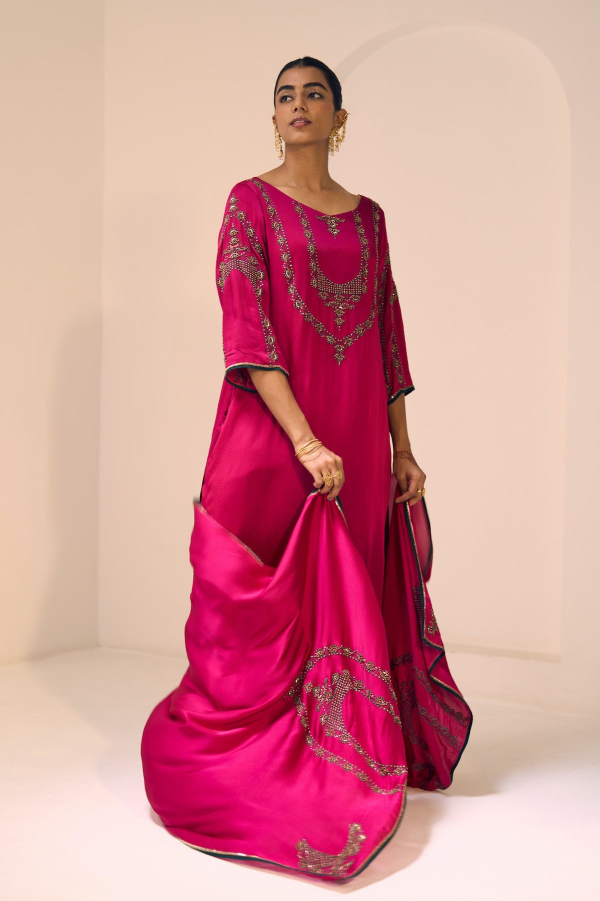 Pink Anya Dupatta