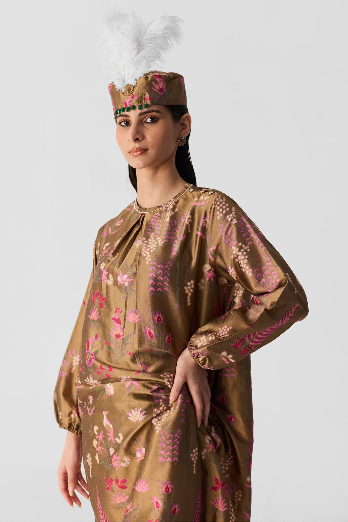 Bahar Pink Kurta Set