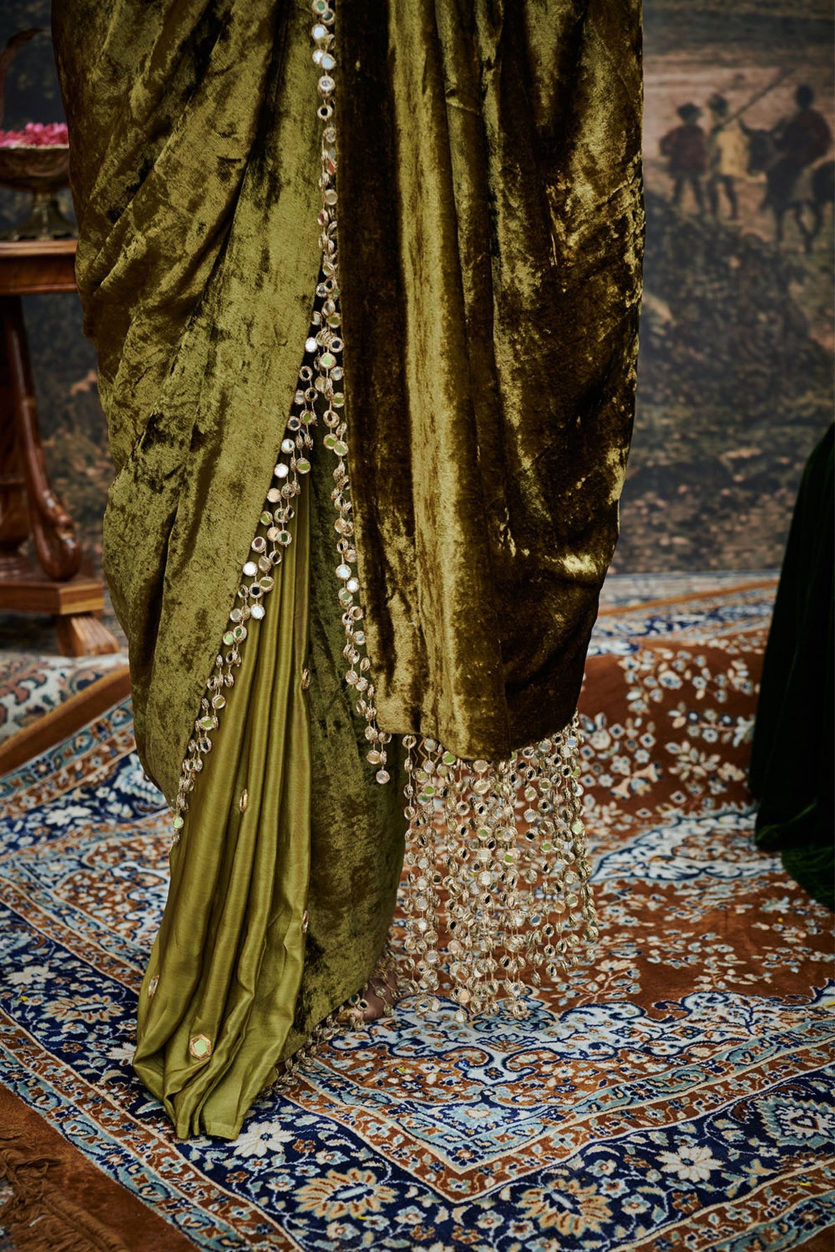 Rang-e-mehfil Saree Set