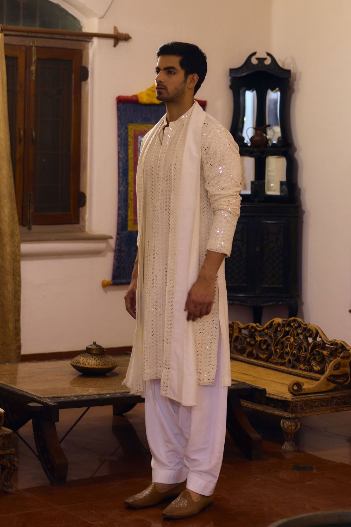 Umaid Ivory Kurta Set