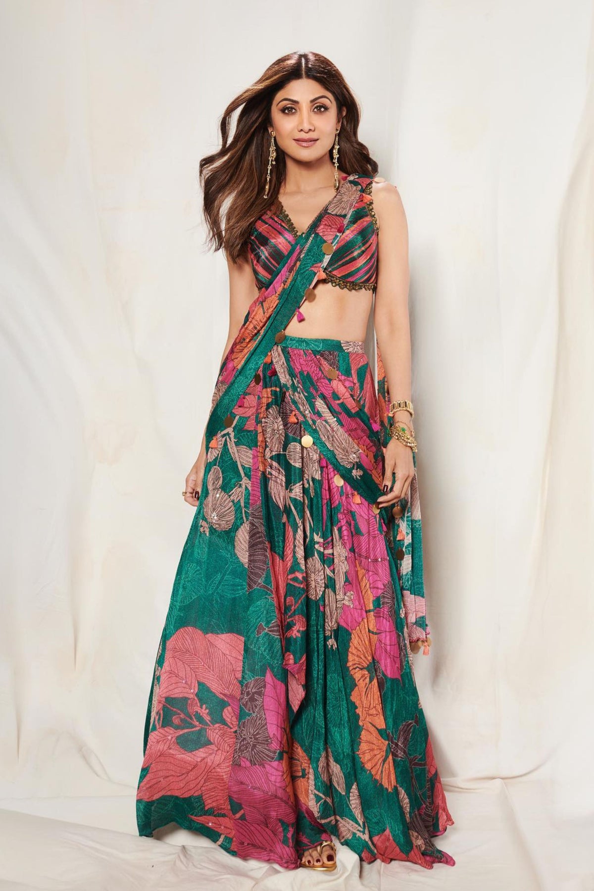 Shilpa Shetty in Basil Leaf