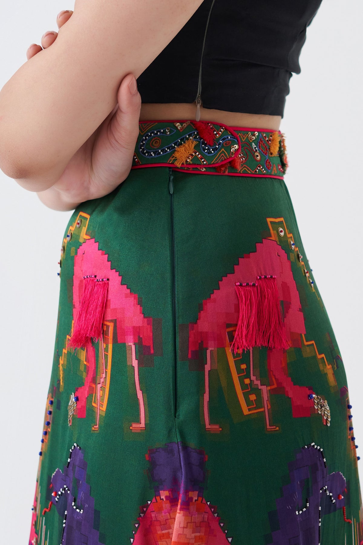 Oaxaca Verde Skirt