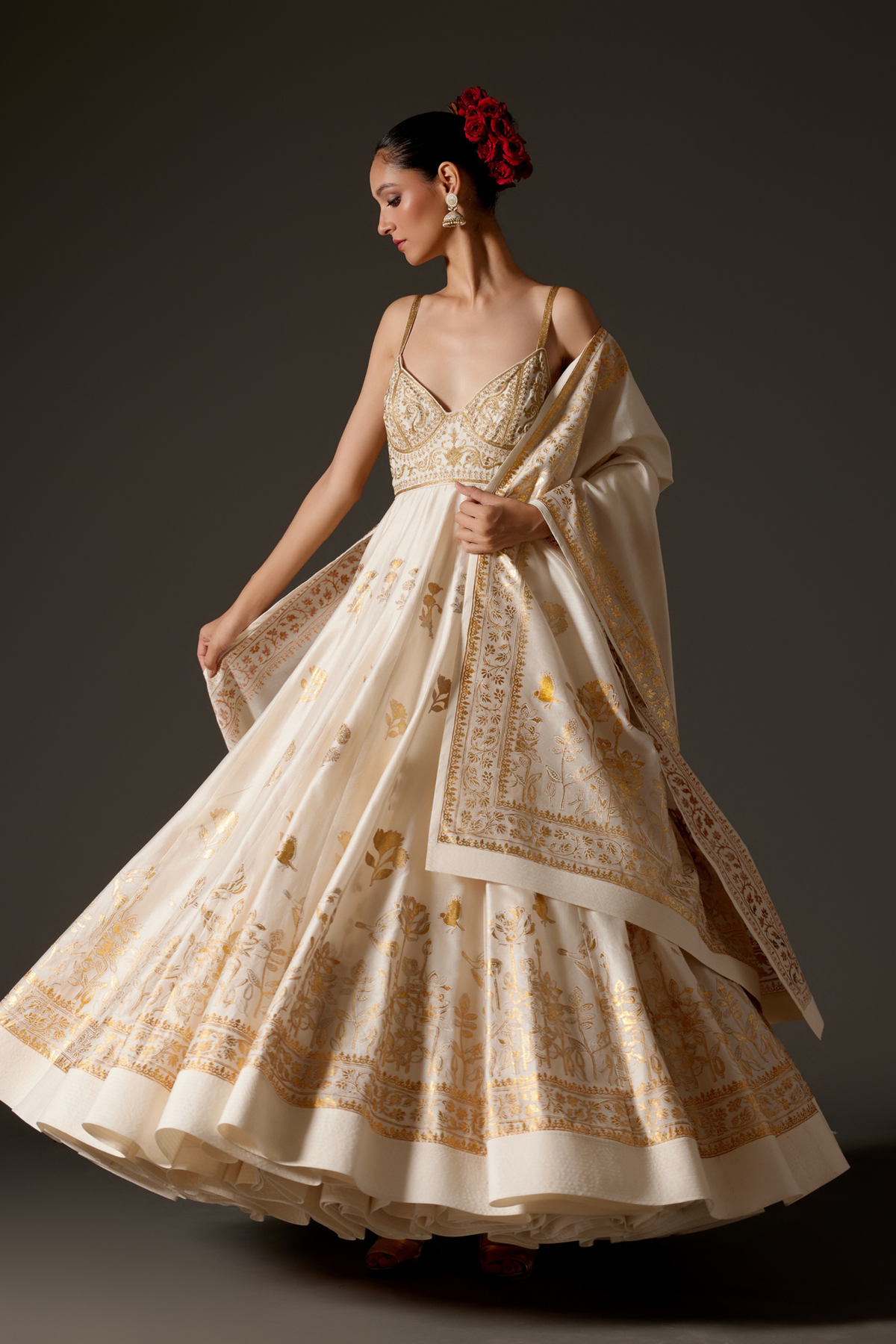 Anarkali Set With Dupatta