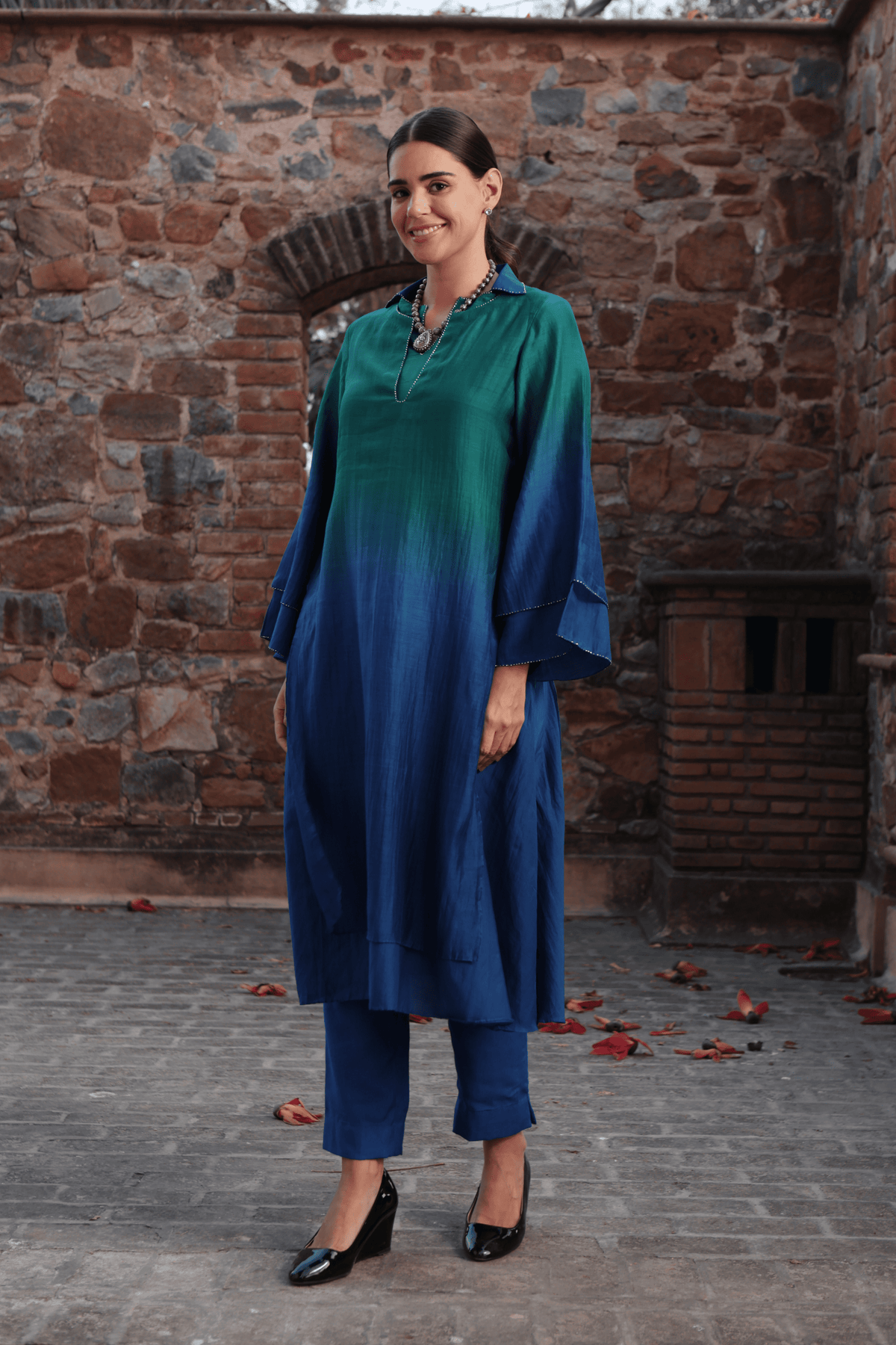 Peacock Kurta And Pant