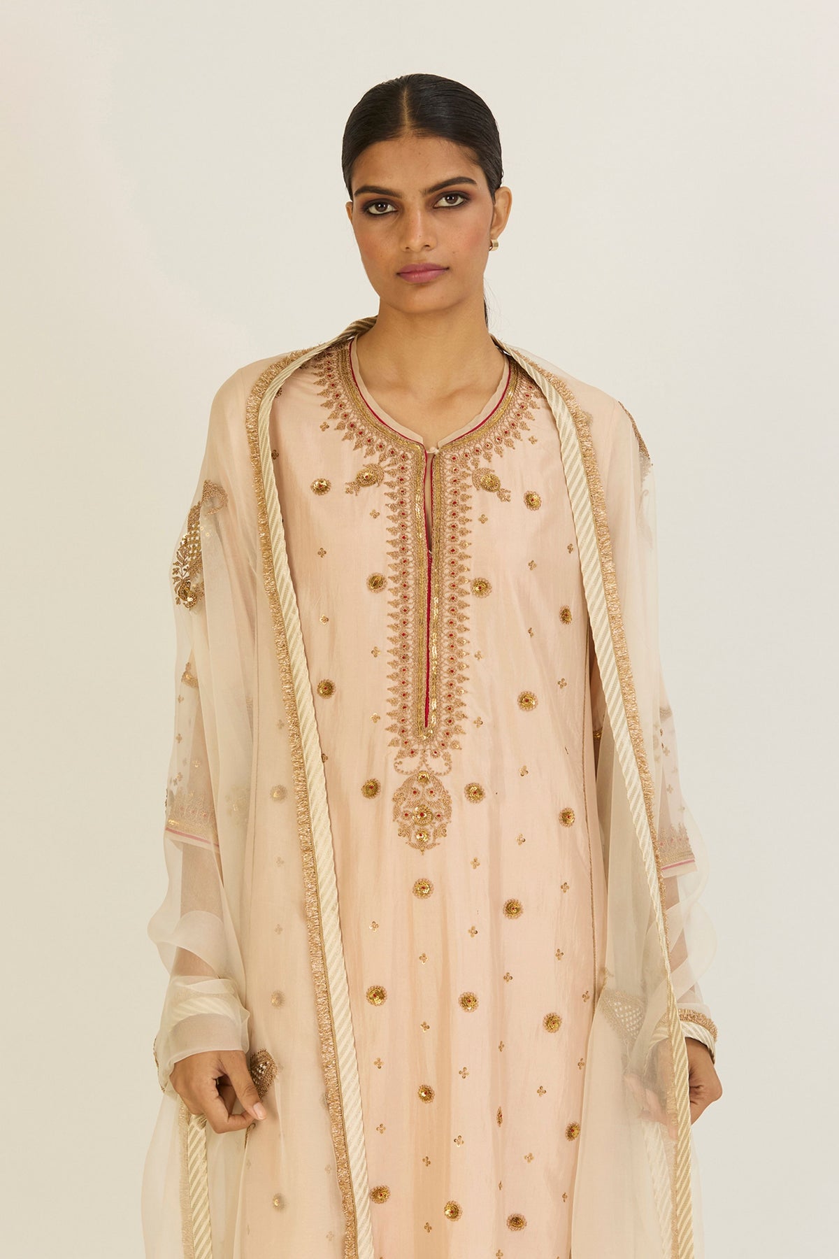 Druti Ivory Kurta &amp; Pants