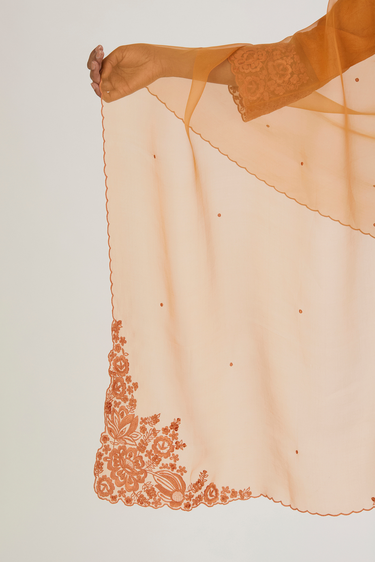 Orange Isha Dupatta