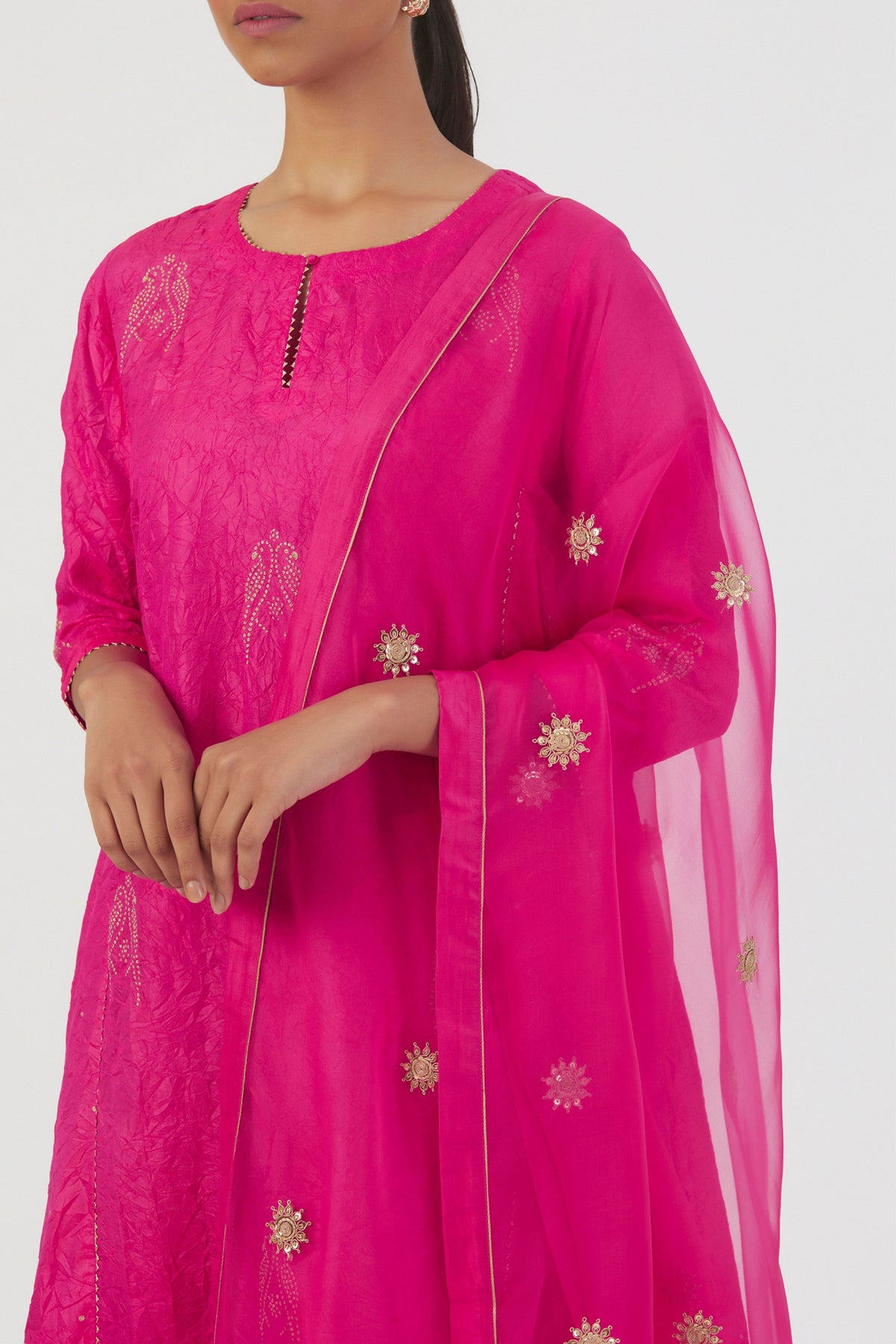 Sitara Fuschia Dupatta