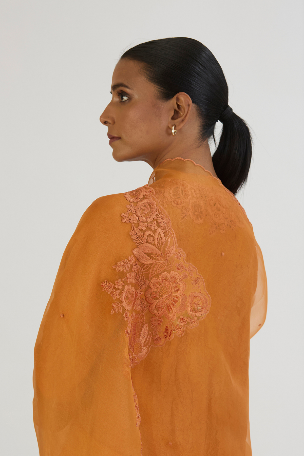 Orange Isha Dupatta