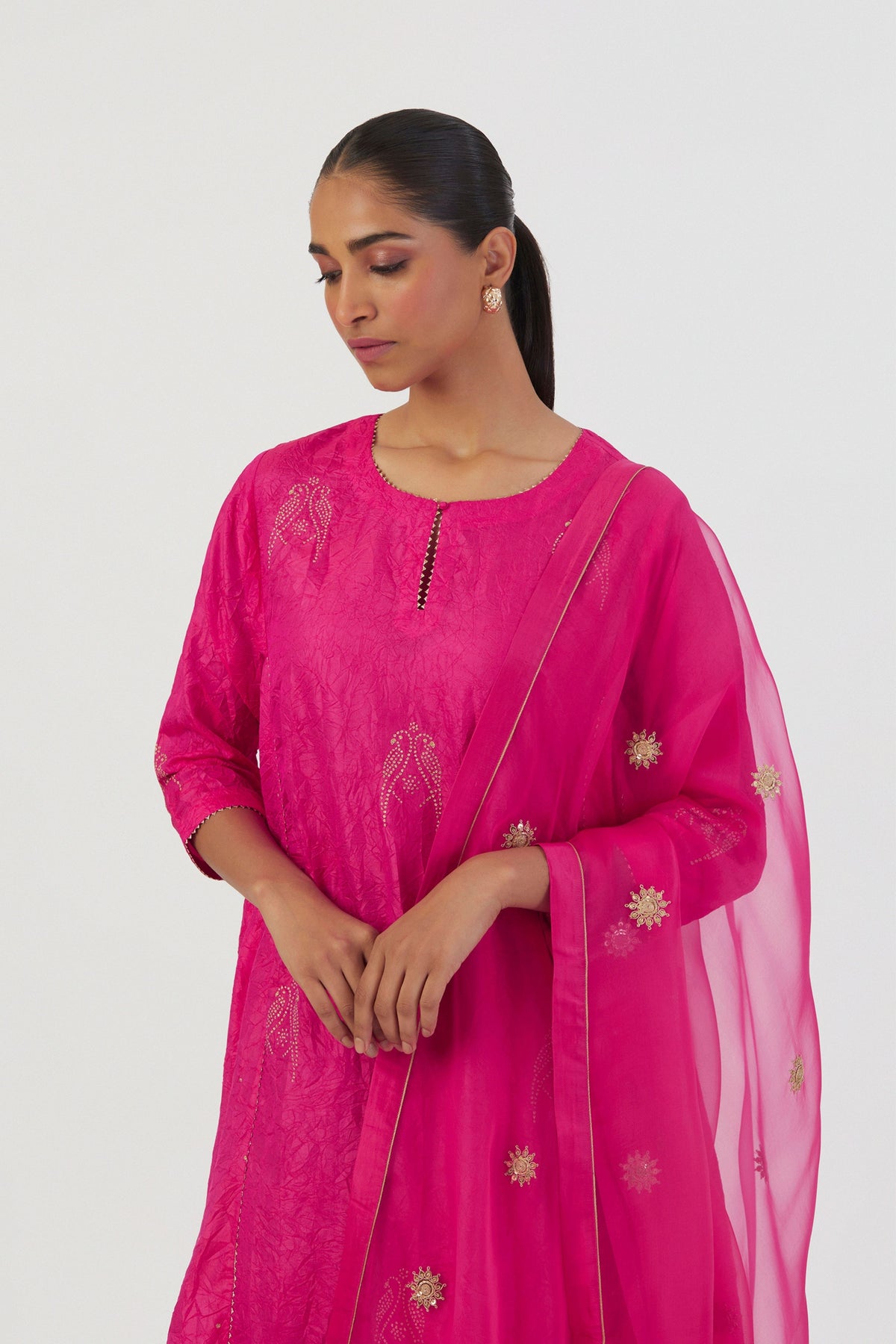 Sitara Fuschia Dupatta