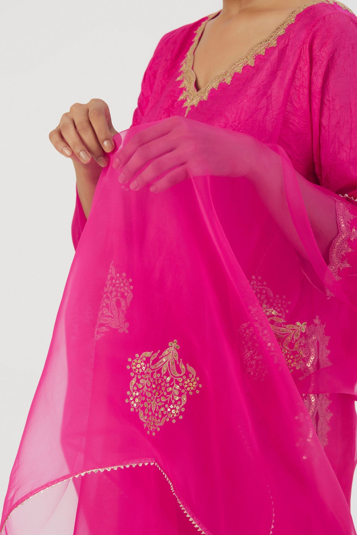 Fuschia Deepa Dupatta