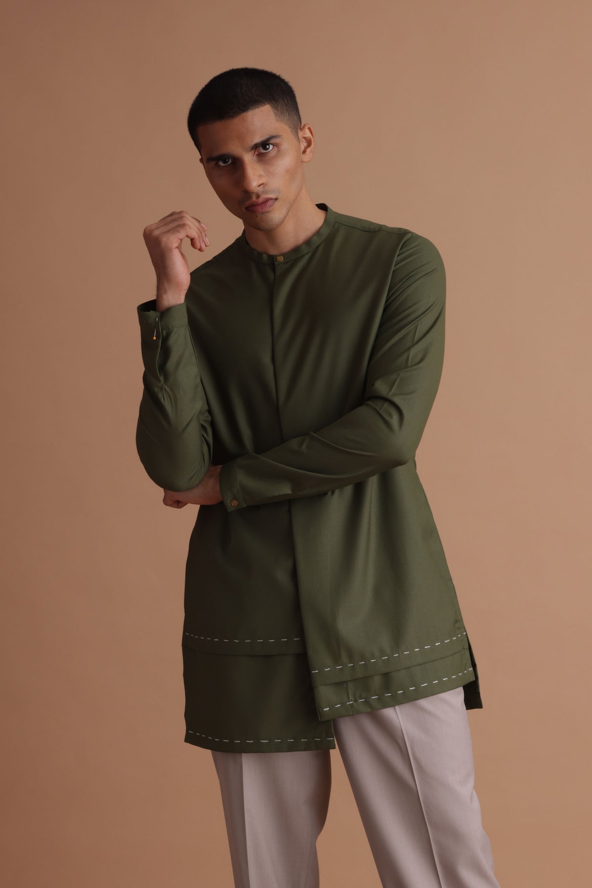 Moss Green Kurta